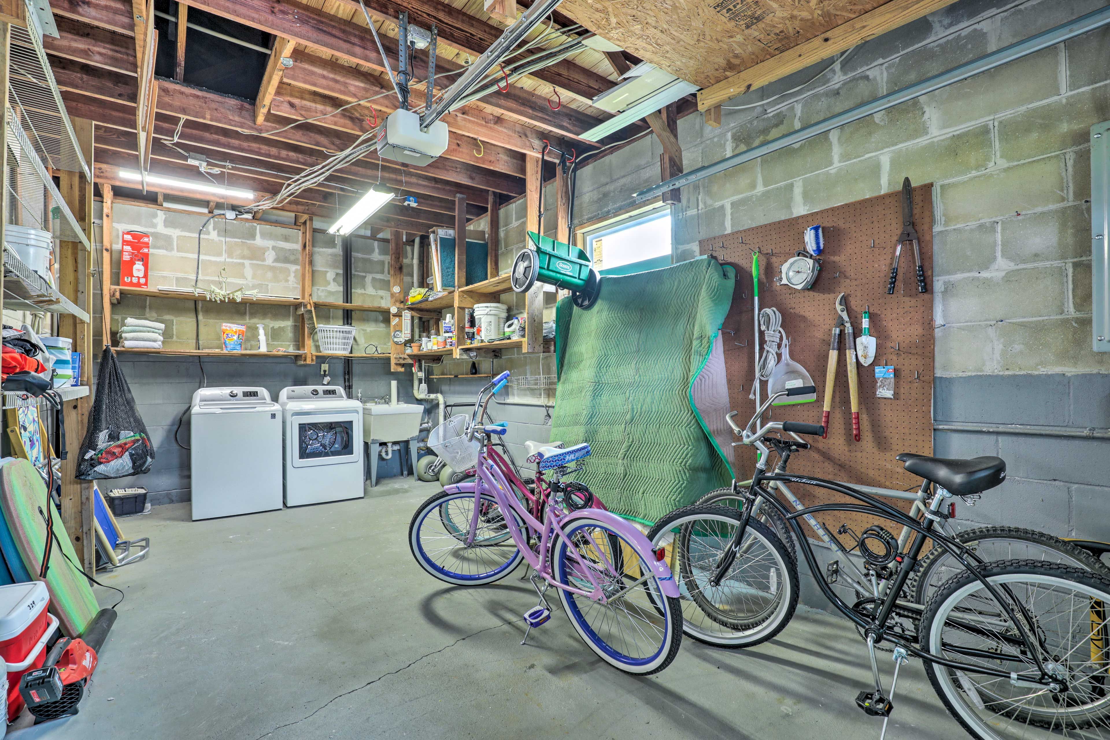 Garage | Bicycles Provided