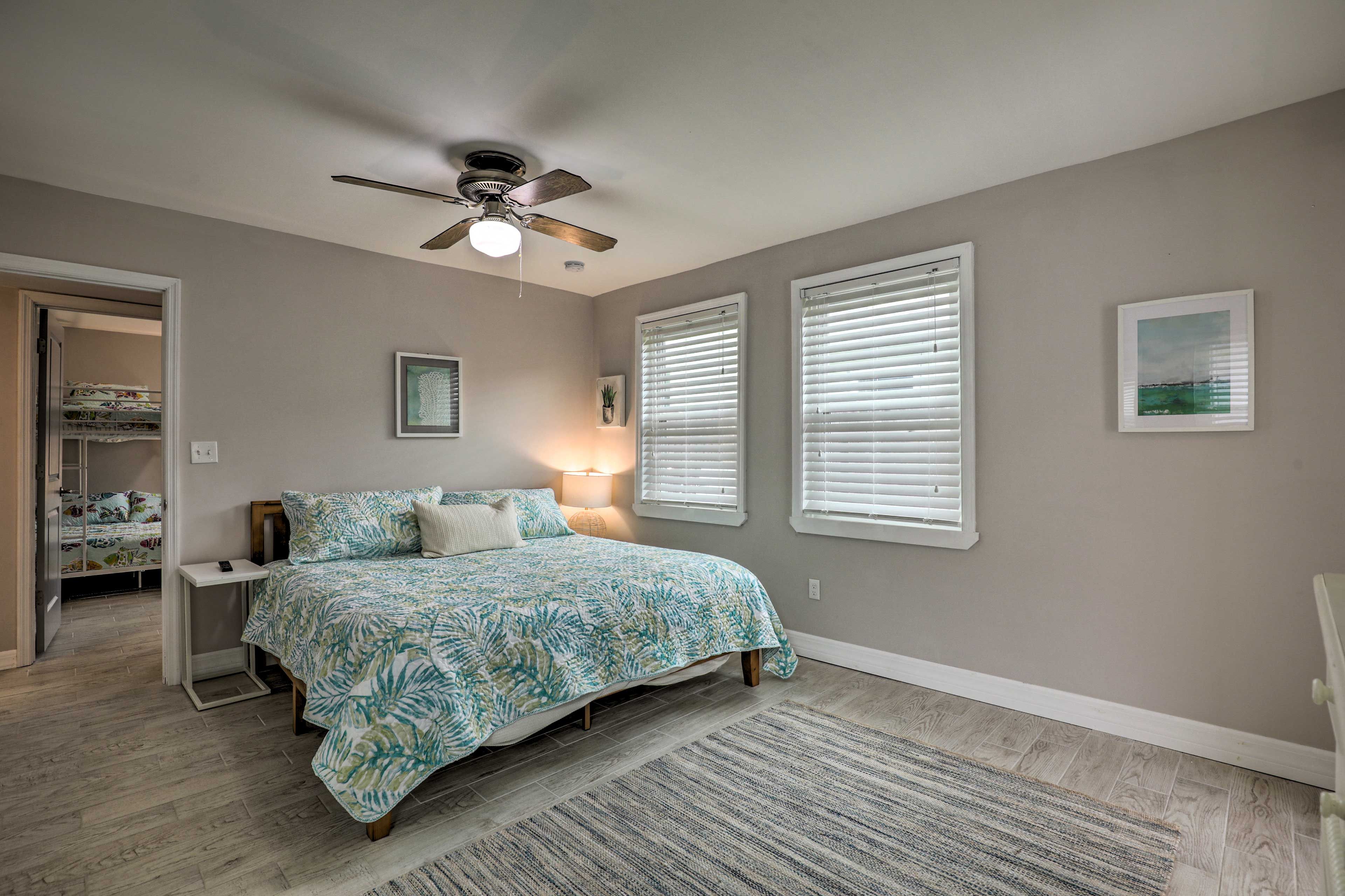 Bedroom 1 | King Bed | Linens Provided