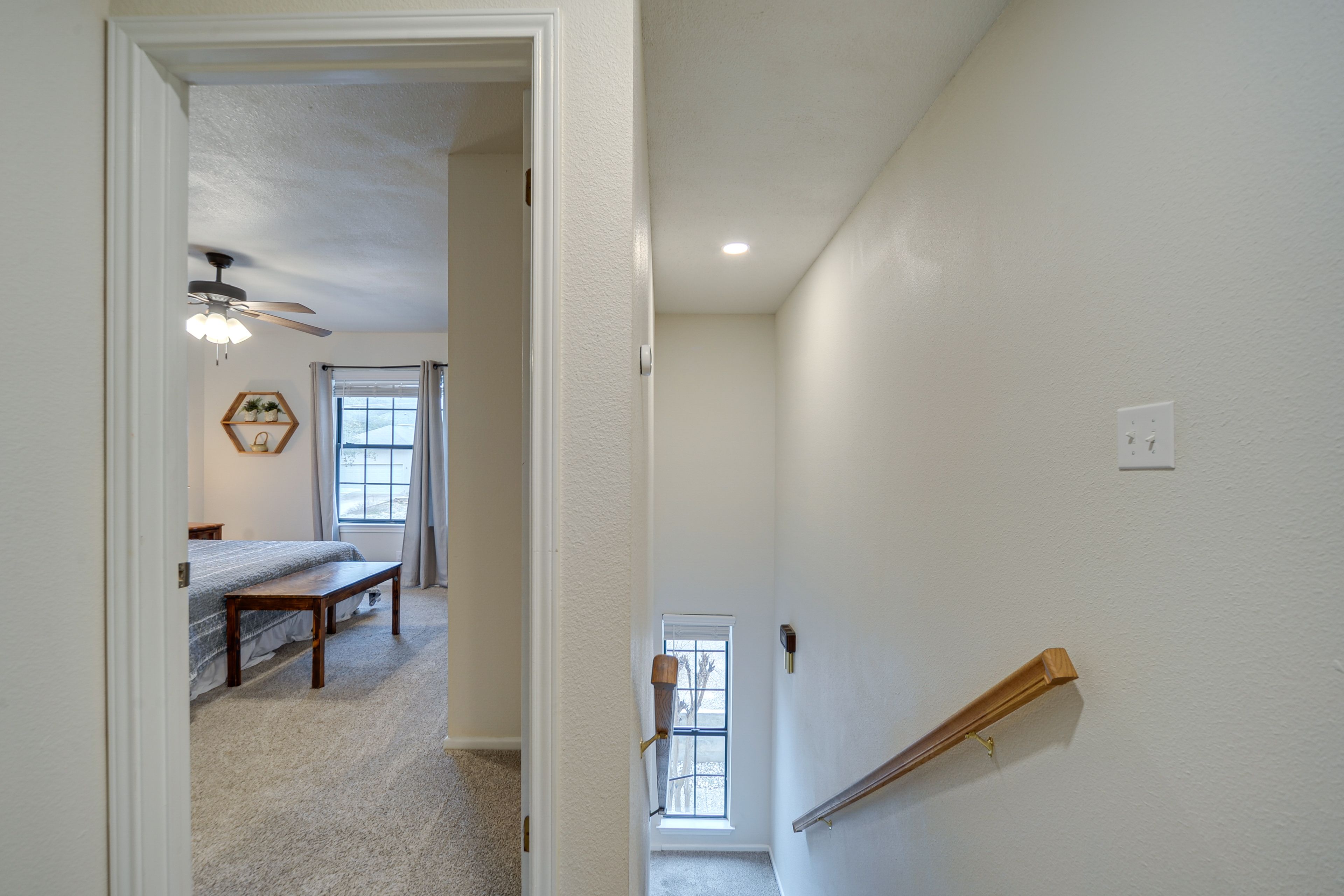 Stairs to Access 2nd Floor