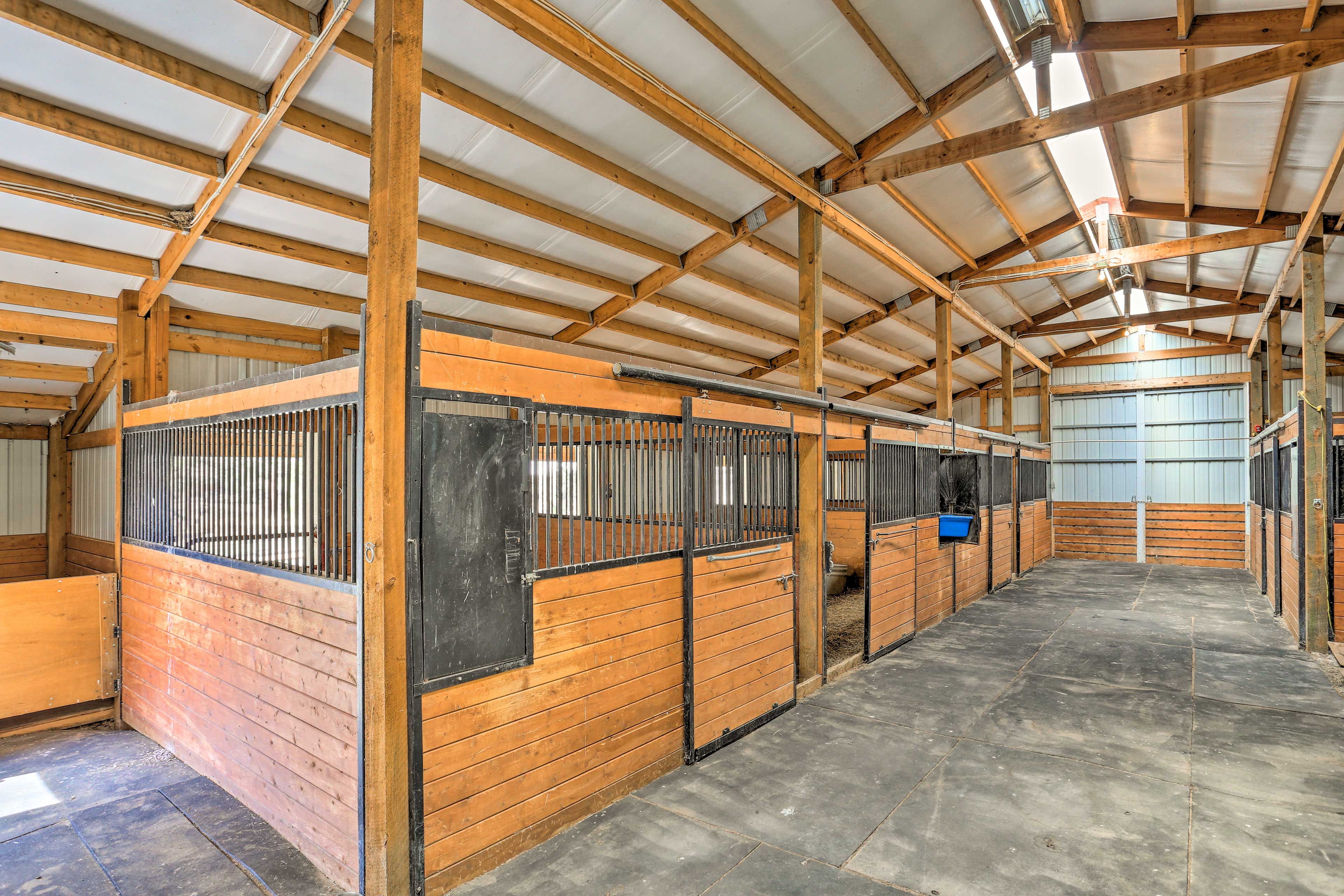 Horse Stable (Available for Guest Use on Request)
