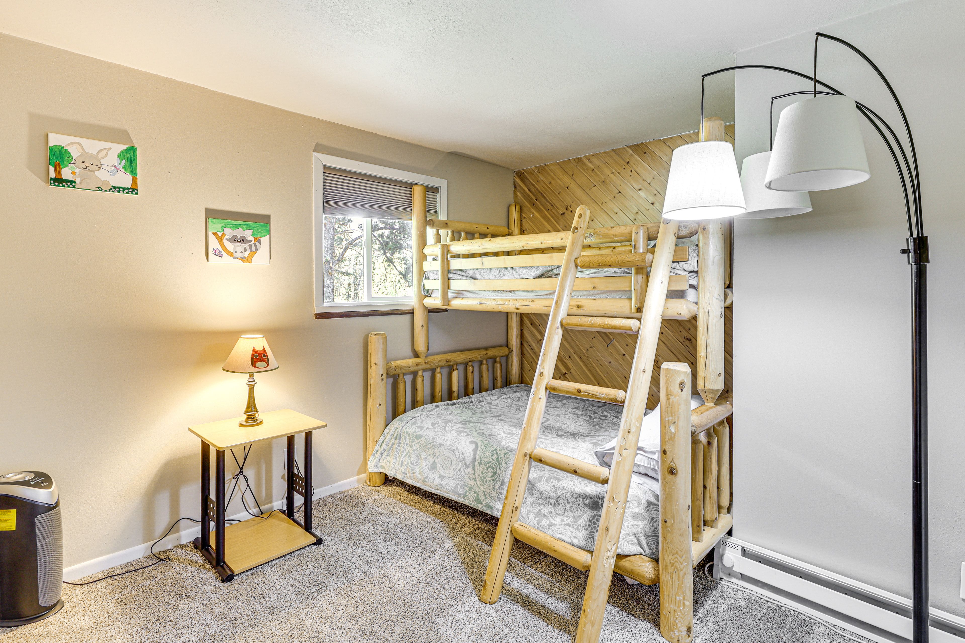 Bedroom 3 | Basement | Twin/Full Bunk Bed