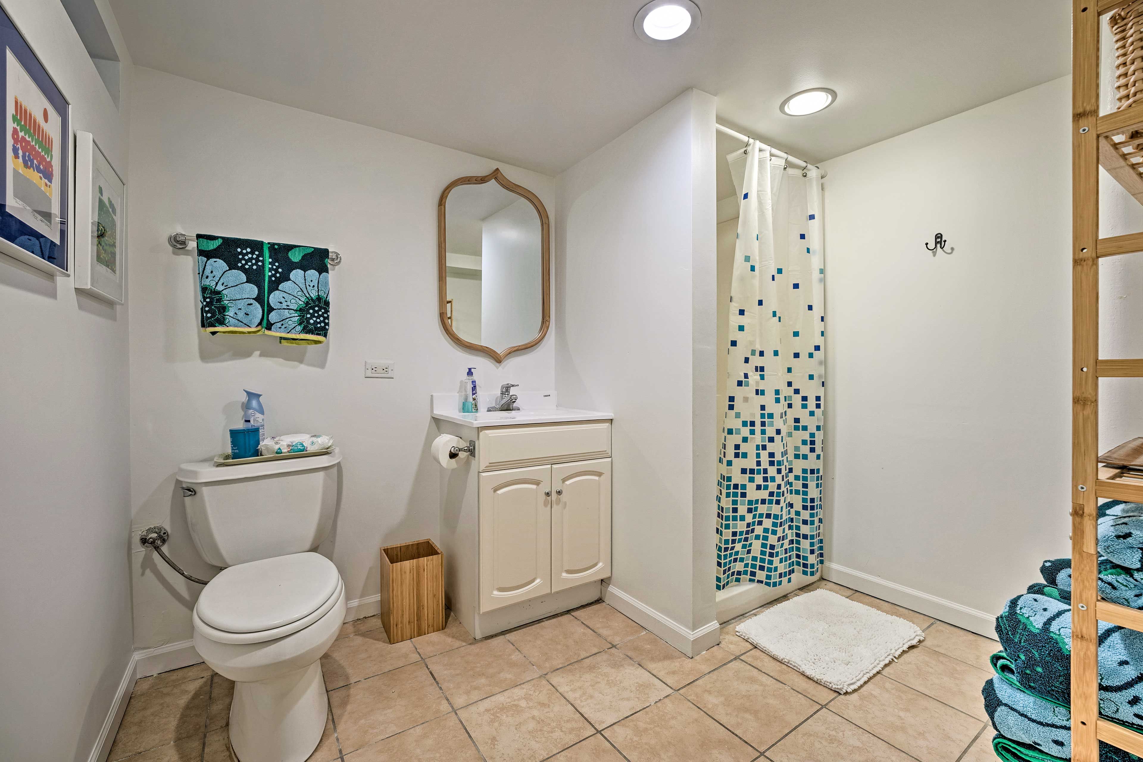 Bathroom | Walk-In Shower | Lower Level