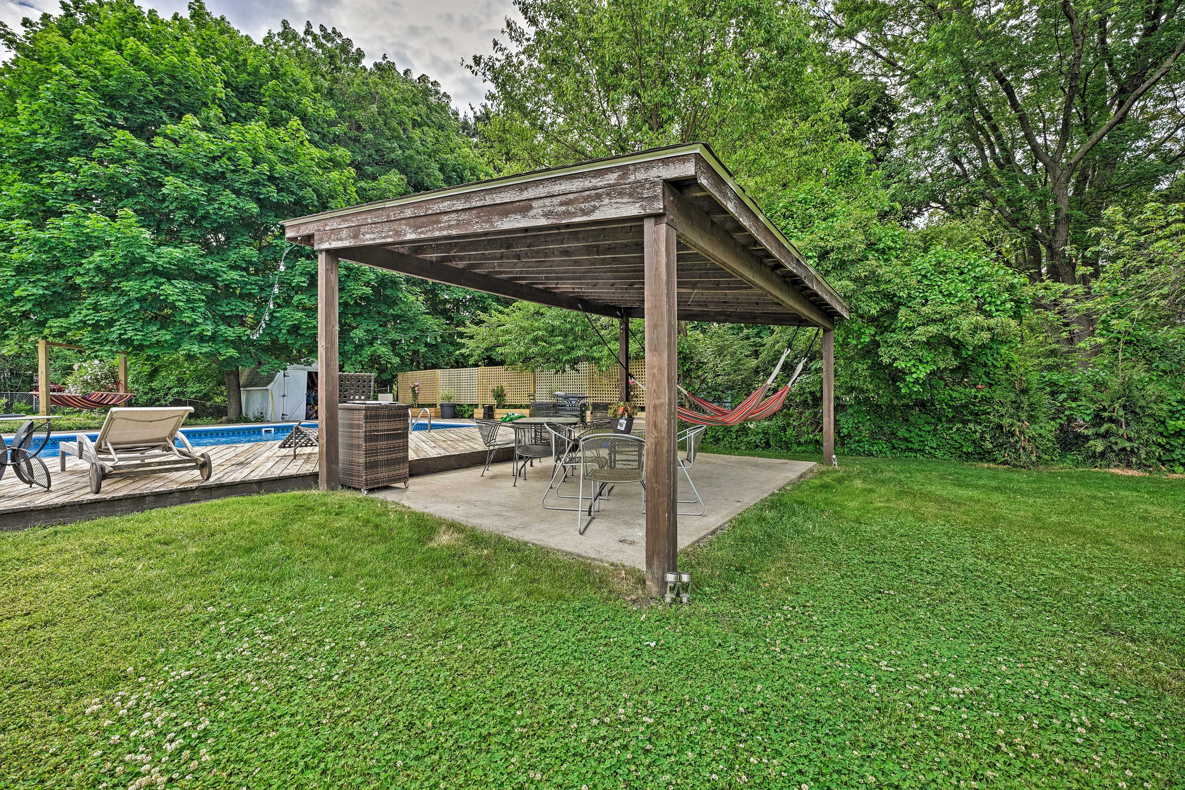 Private Backyard