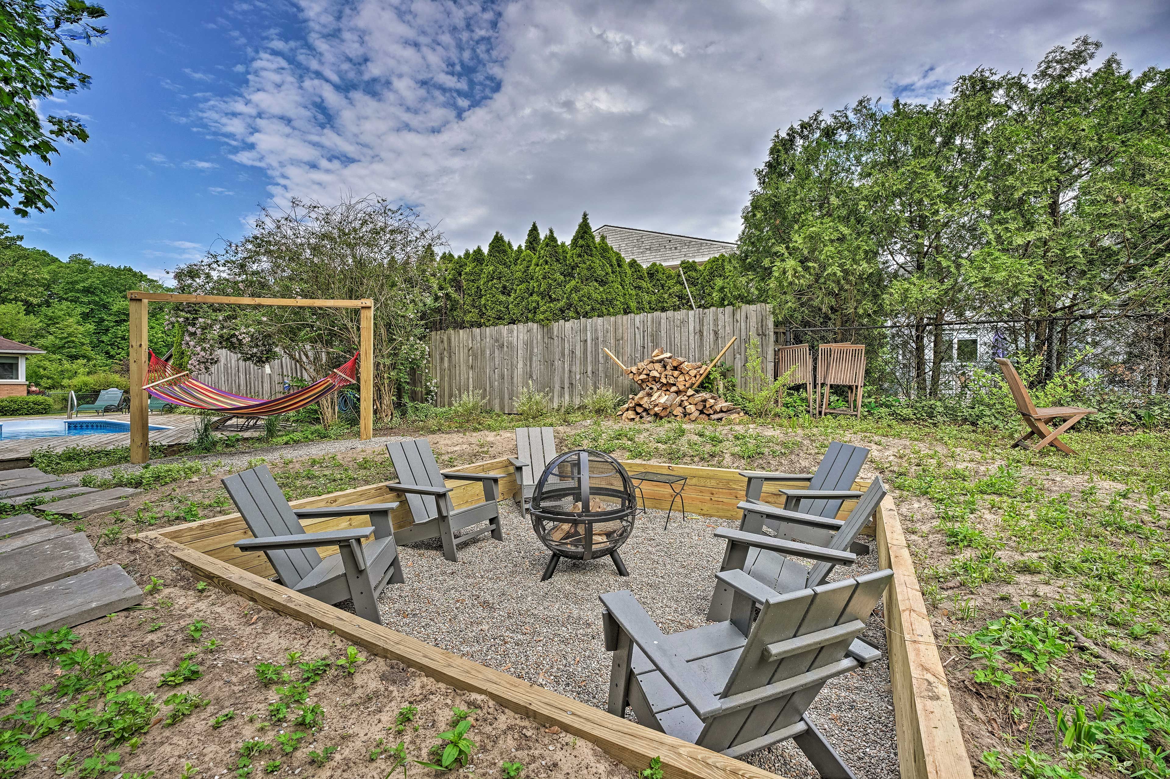 Fire Pit | Firewood Provided