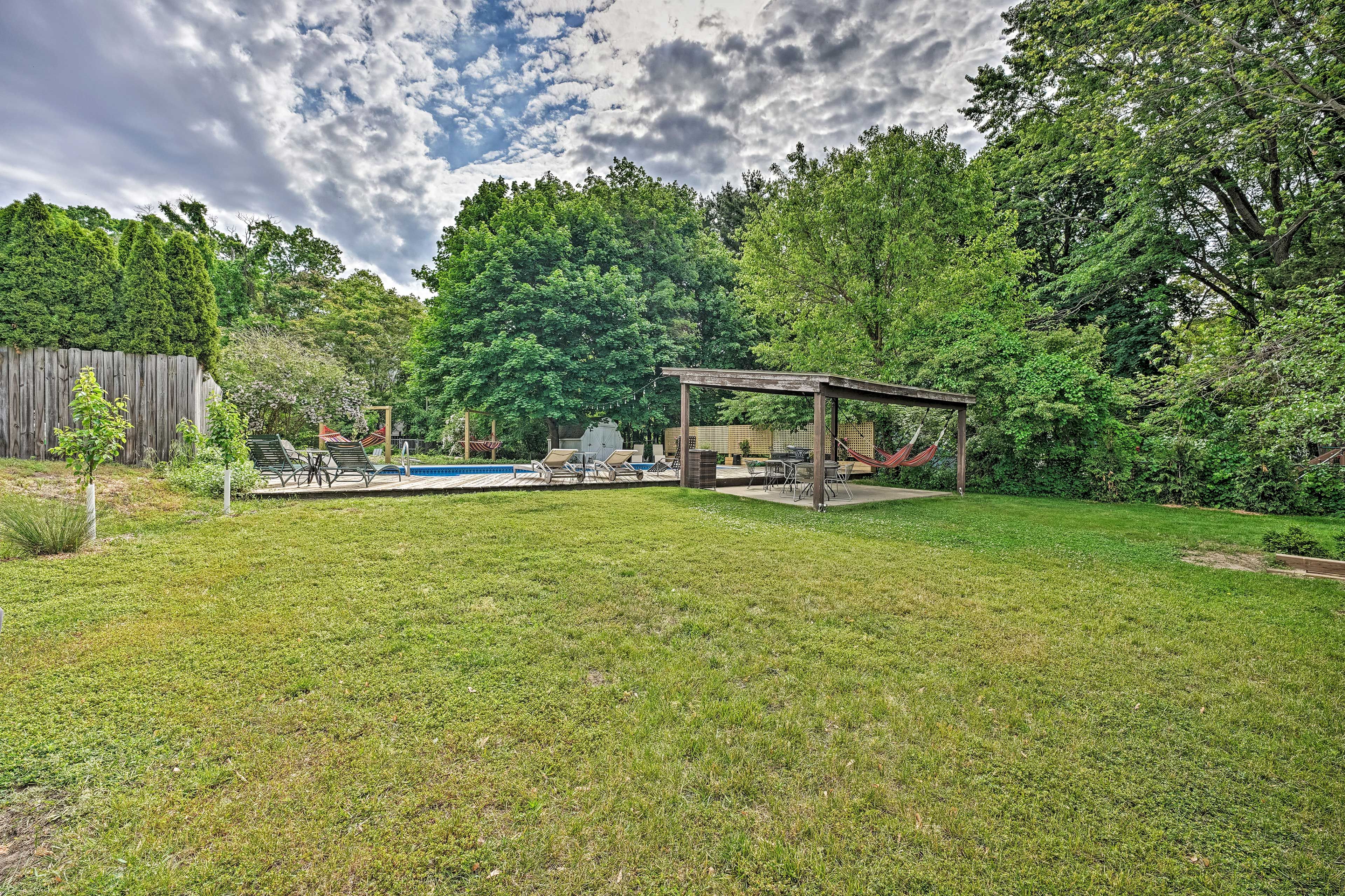 Private Backyard