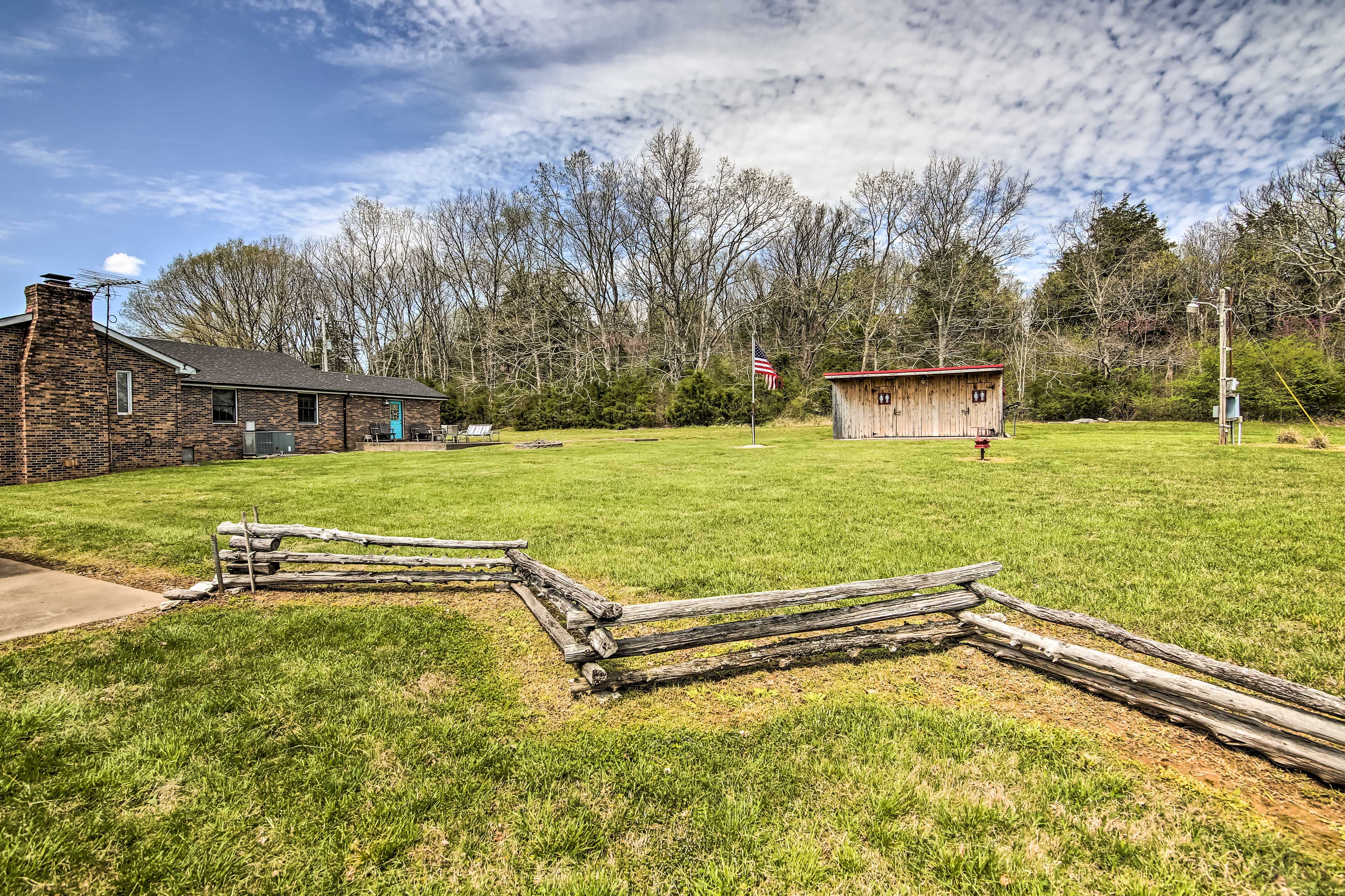 Patio | Parking | Driveway (8 Vehicles) | RV & Trailer Parking Allowed On-Site