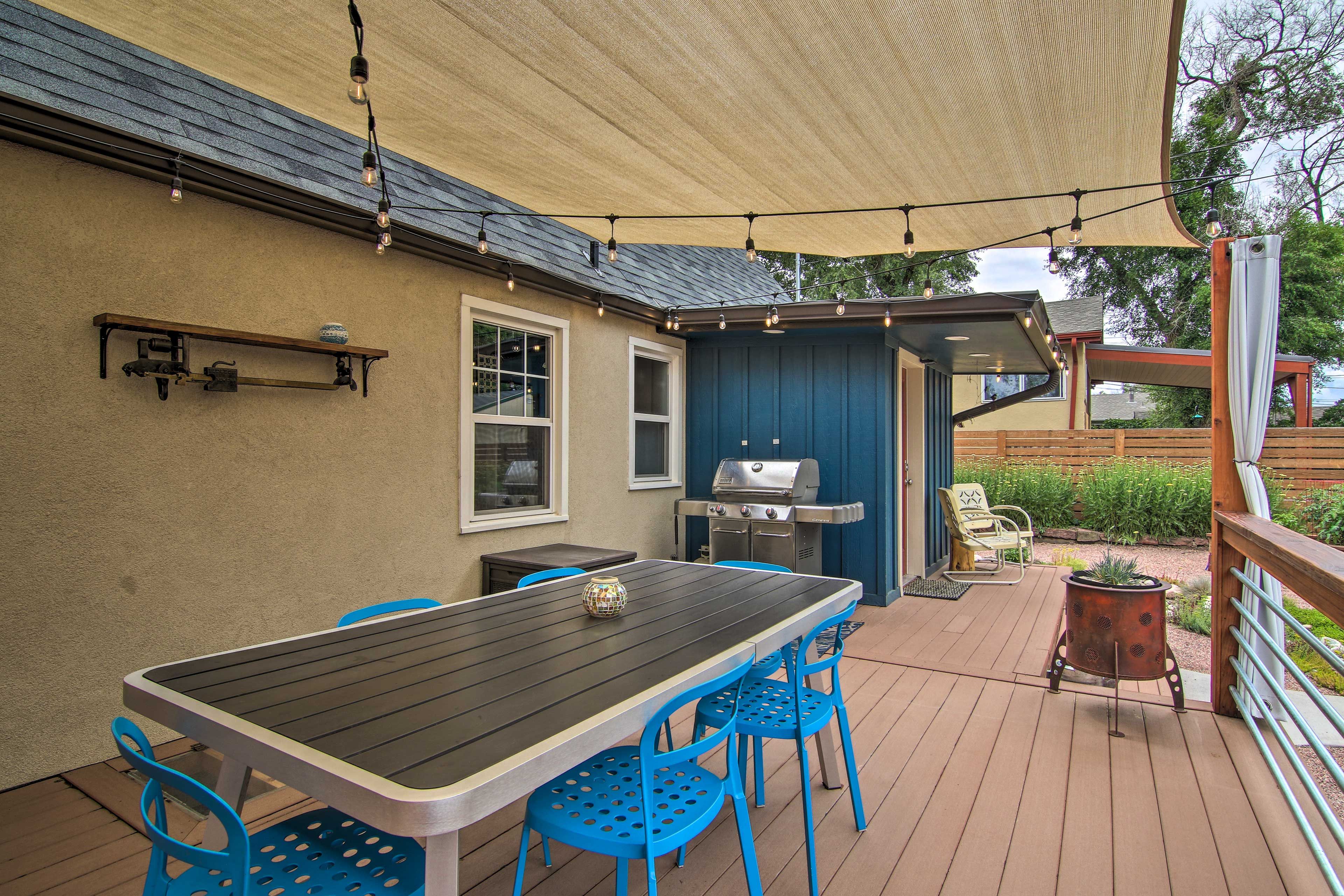 Furnished Deck | Gas Grill