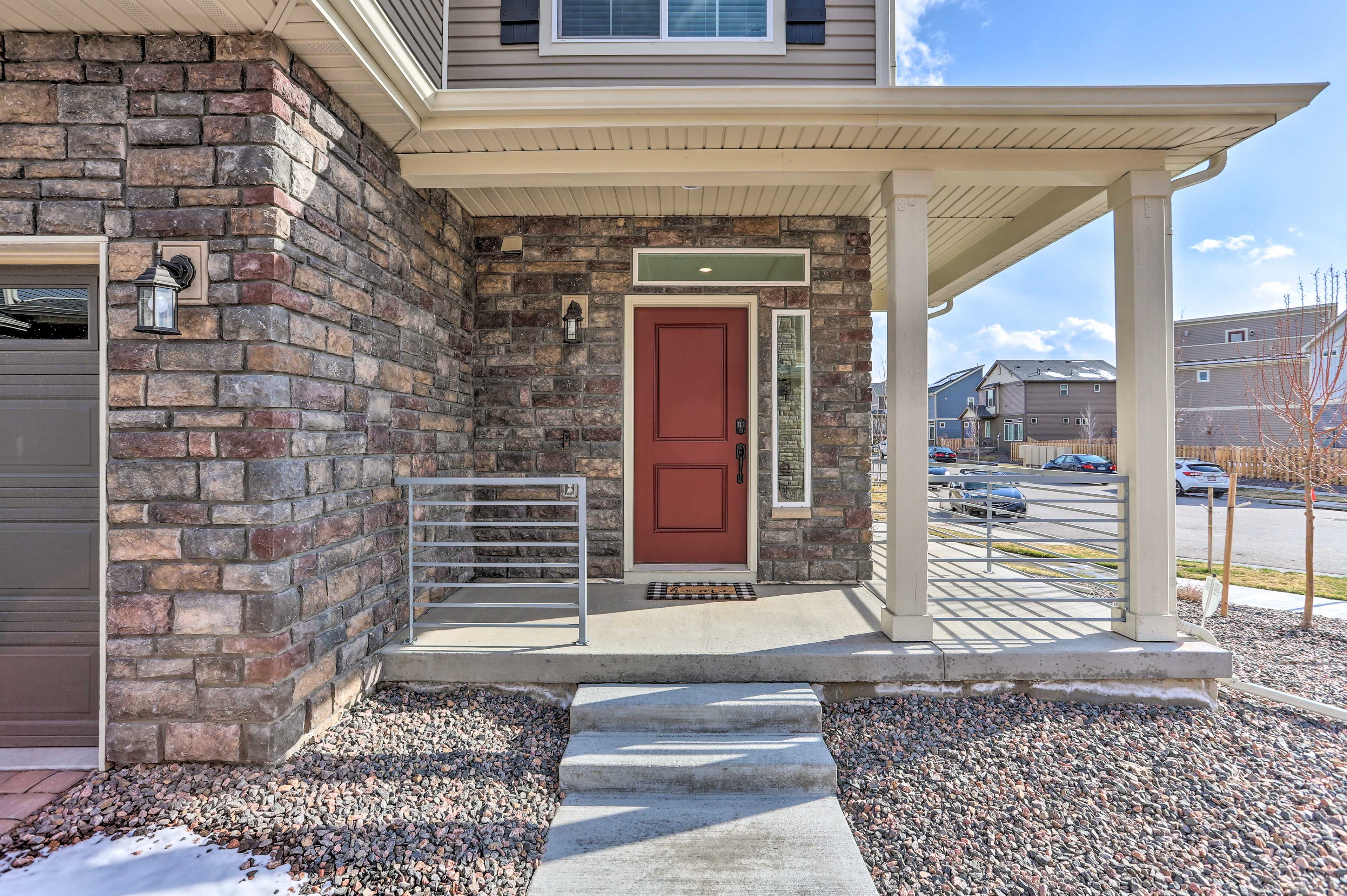 Exterior | Keyless Entry | External Security Device (Ring Doorbell)