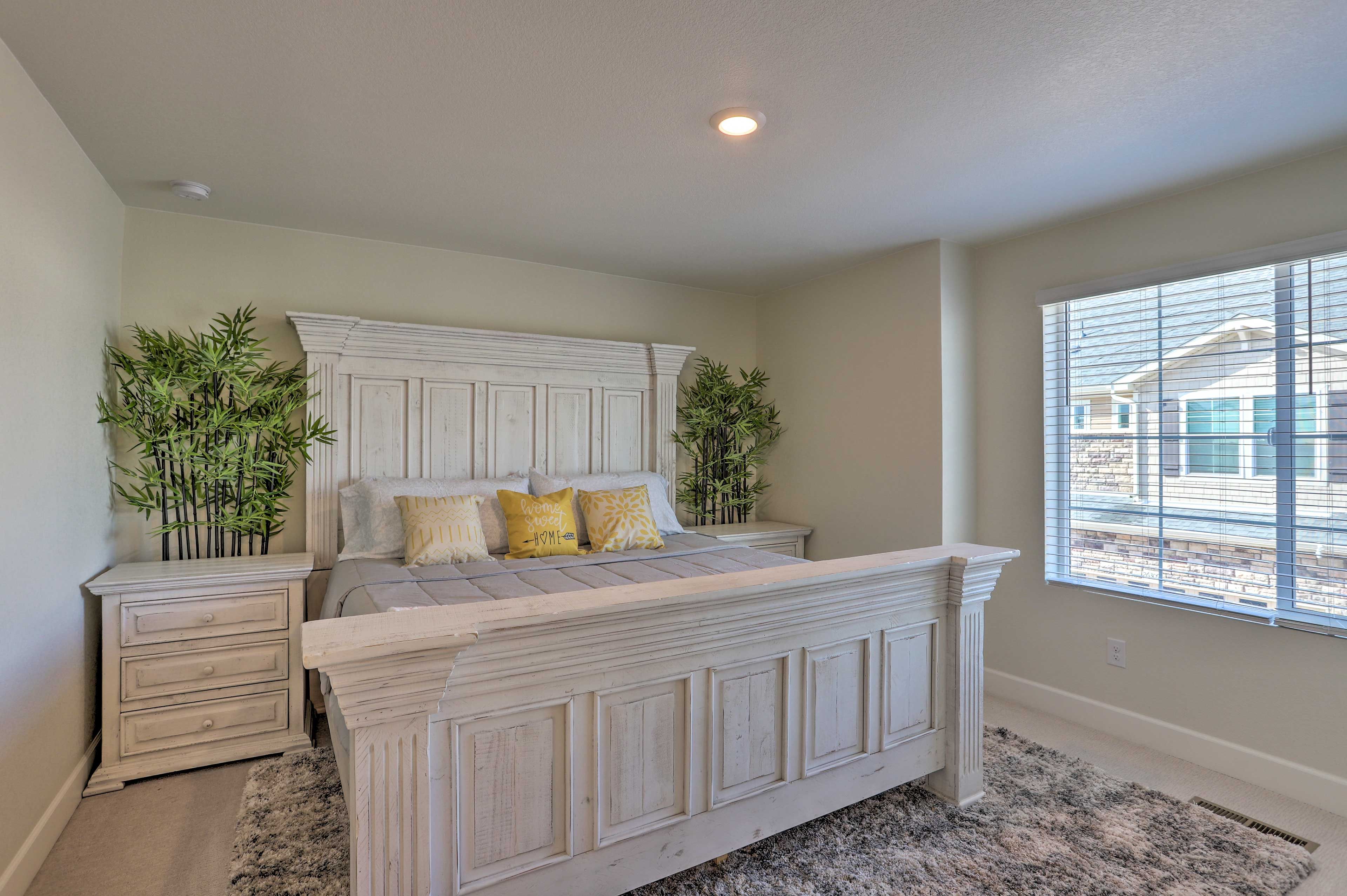 Bedroom 1 | King Bed | 2nd Floor | Stairs Required
