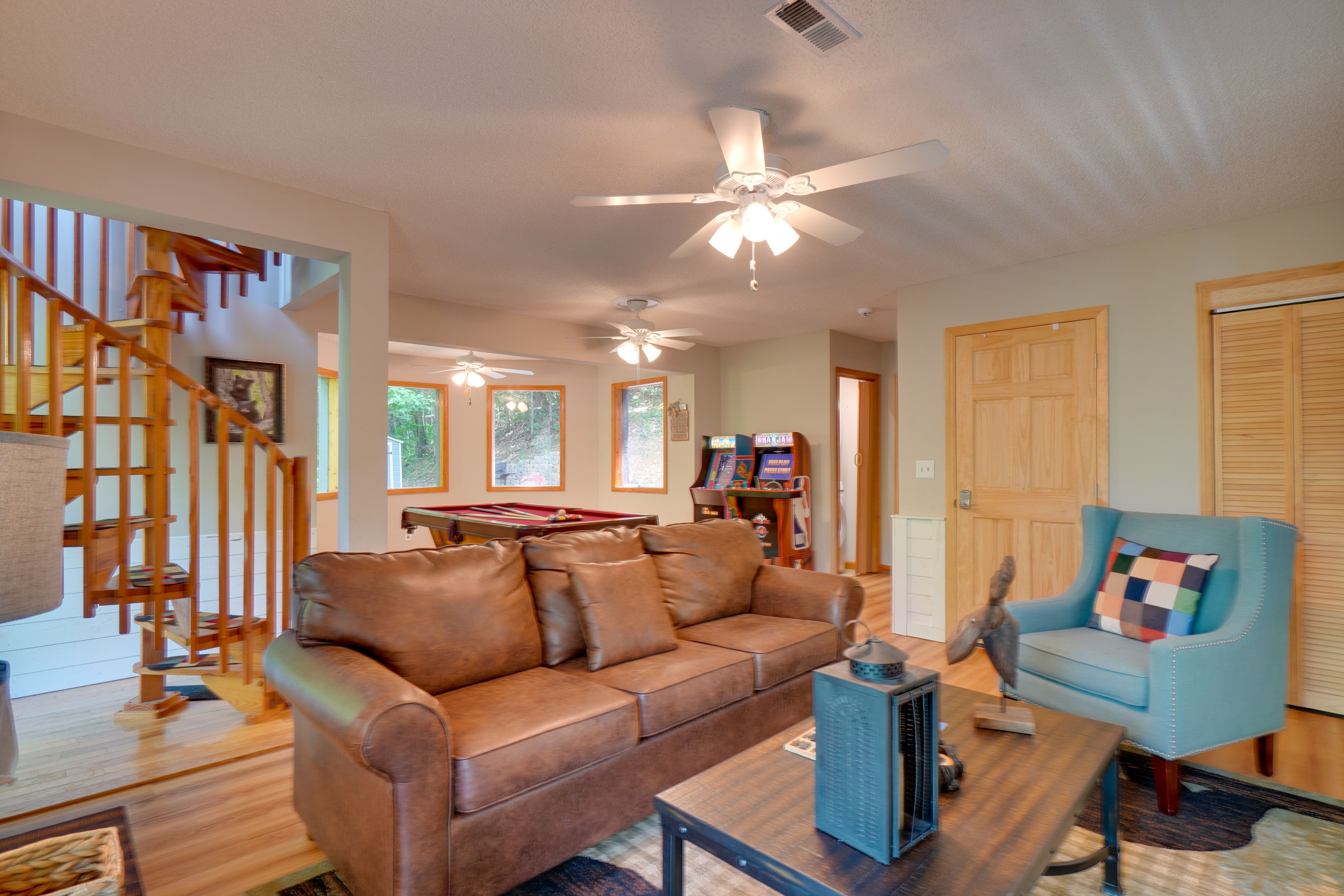 Game Room | Sleeper Sofa | Smart TV w/ Cable | Board Games | 1st Floor