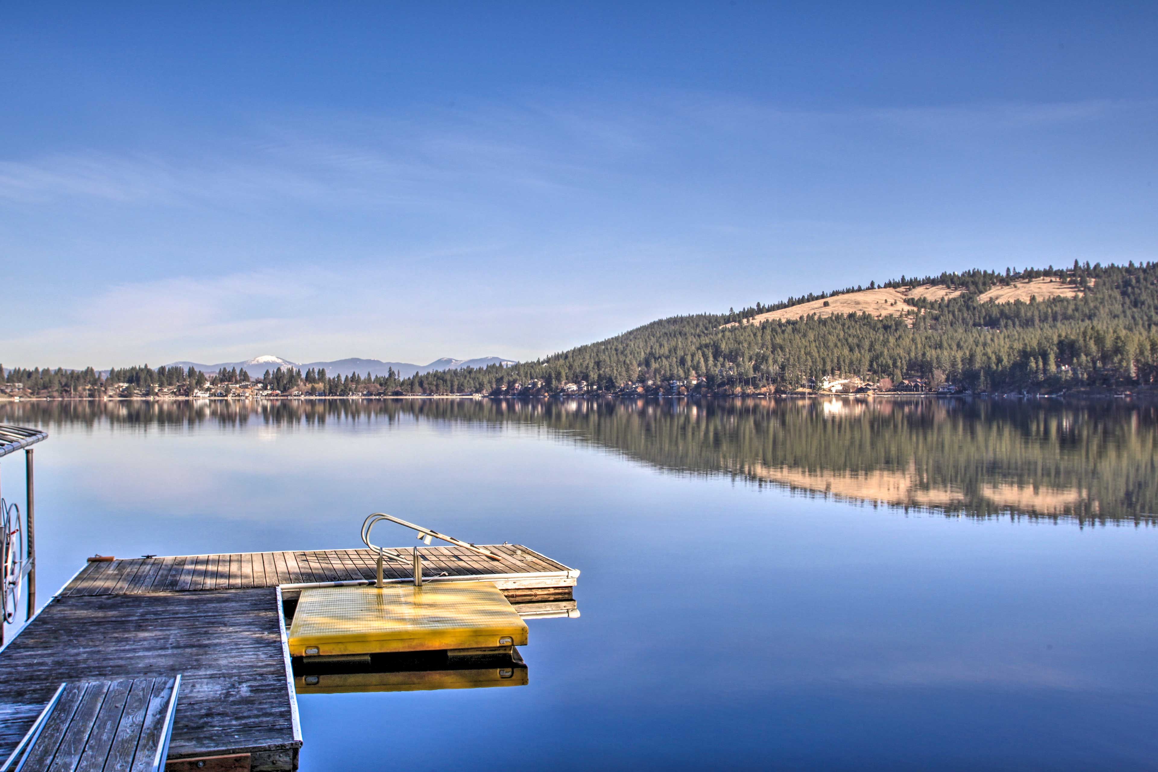 Liberty Lake Vacation Rental | 1BR | 1.5BA | 2,000 Sq Ft | Stairs Required