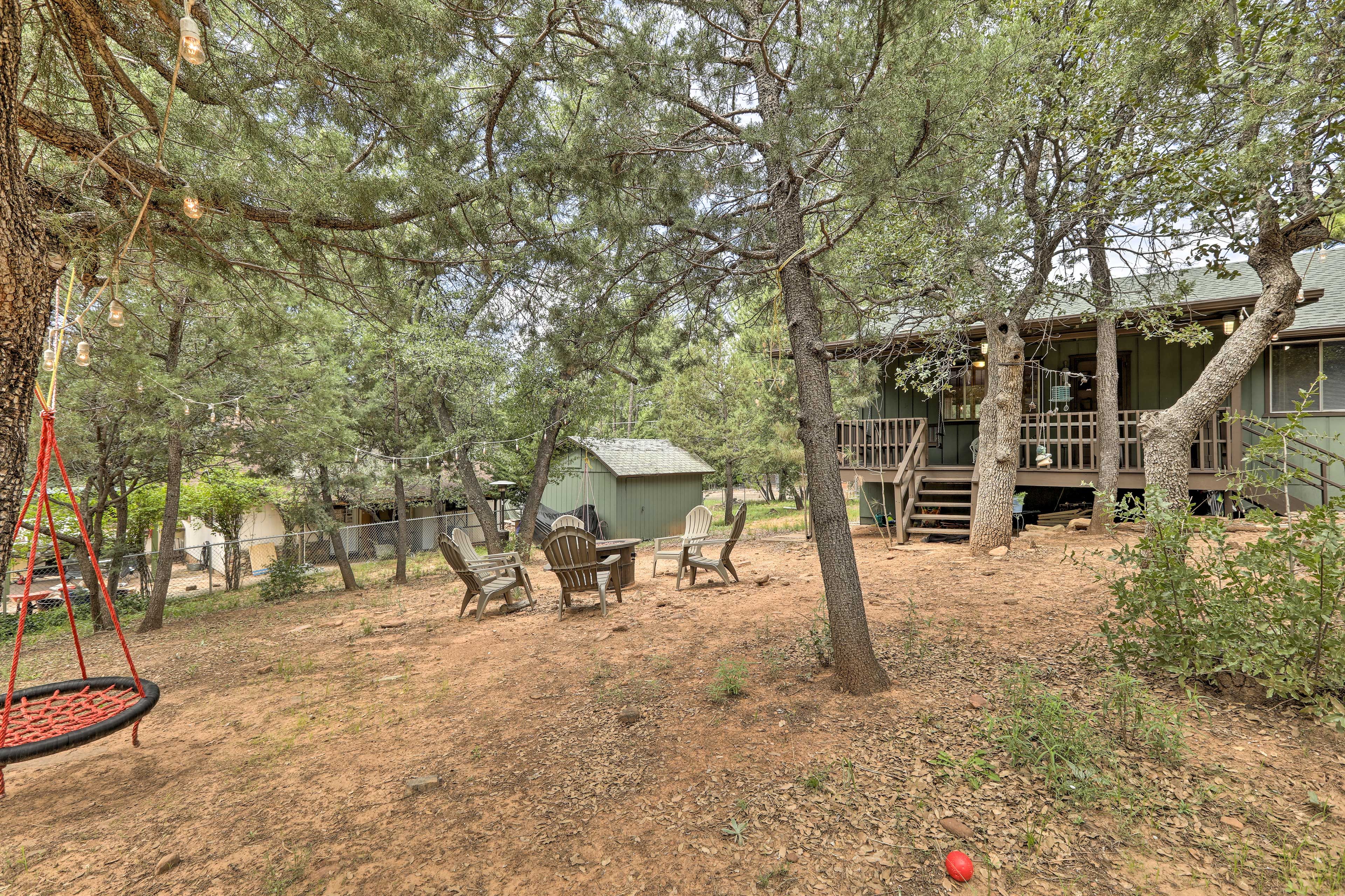 Cabin Exterior | Direct Access to Hiking Trails