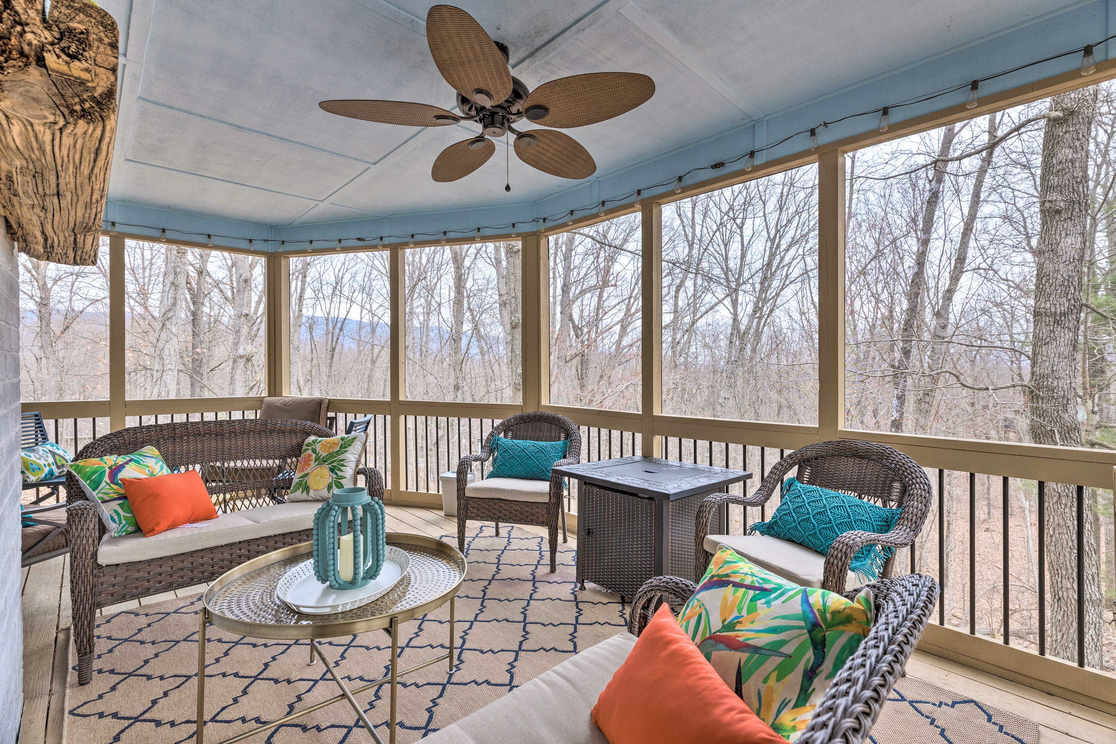 Screened-In Porch | Gas Grill