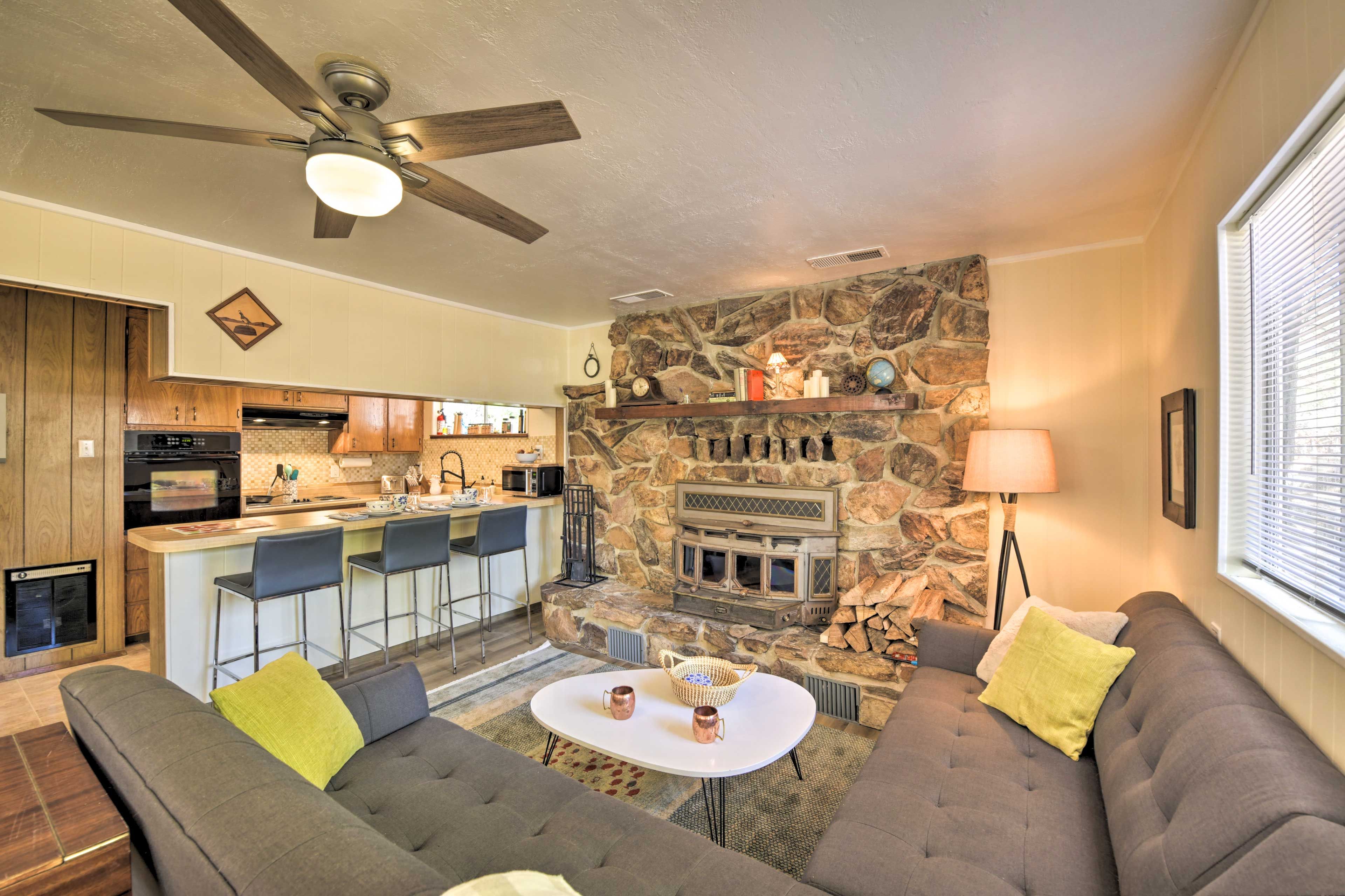 Pioneer Vacation Rental | 3BR | 2.5BA | 1,300 Sq Ft | Stairs Required