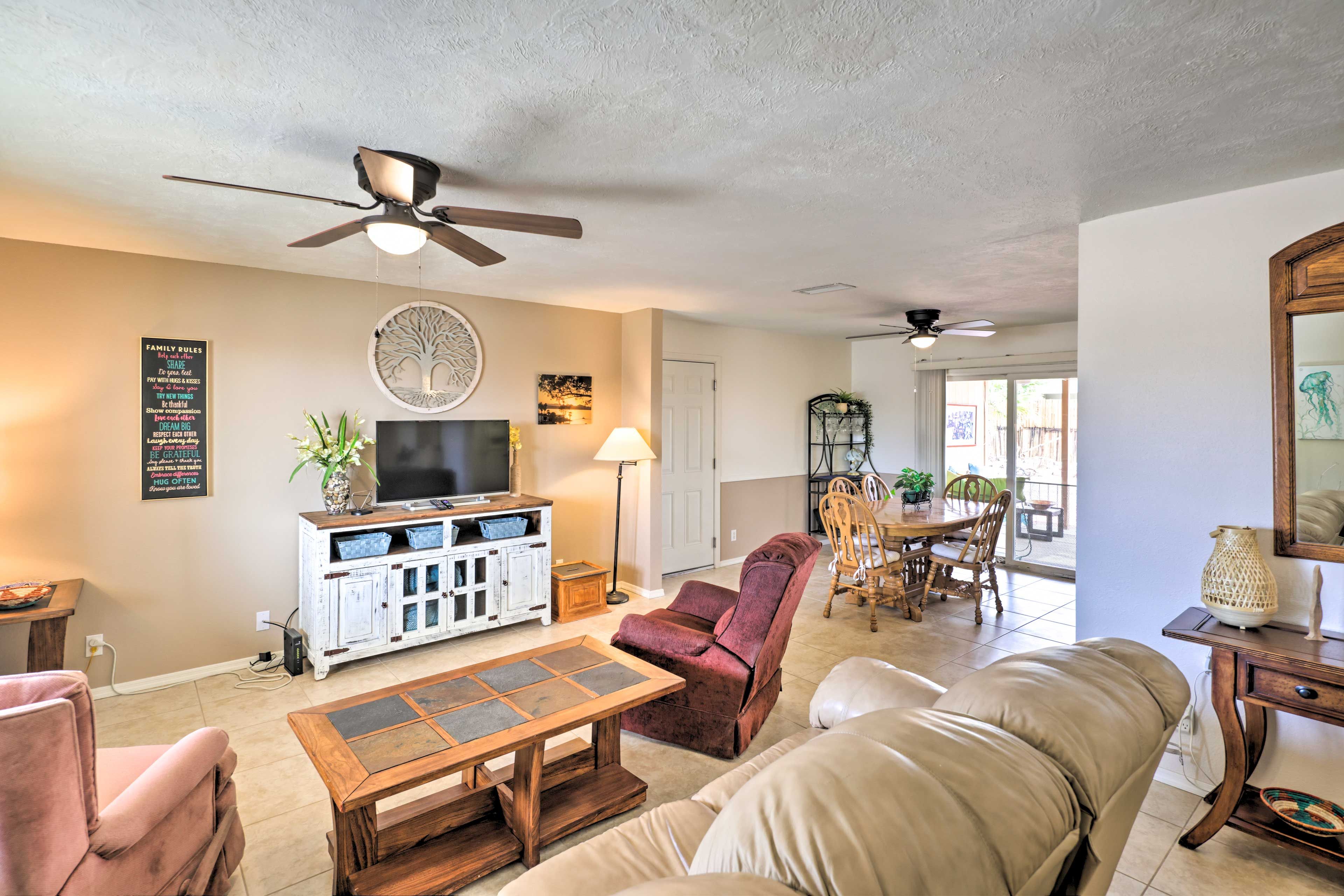 Lake Havasu City Vacation Rental | 3BR | 2BA | 1-Story House | 1,175 Sq Ft