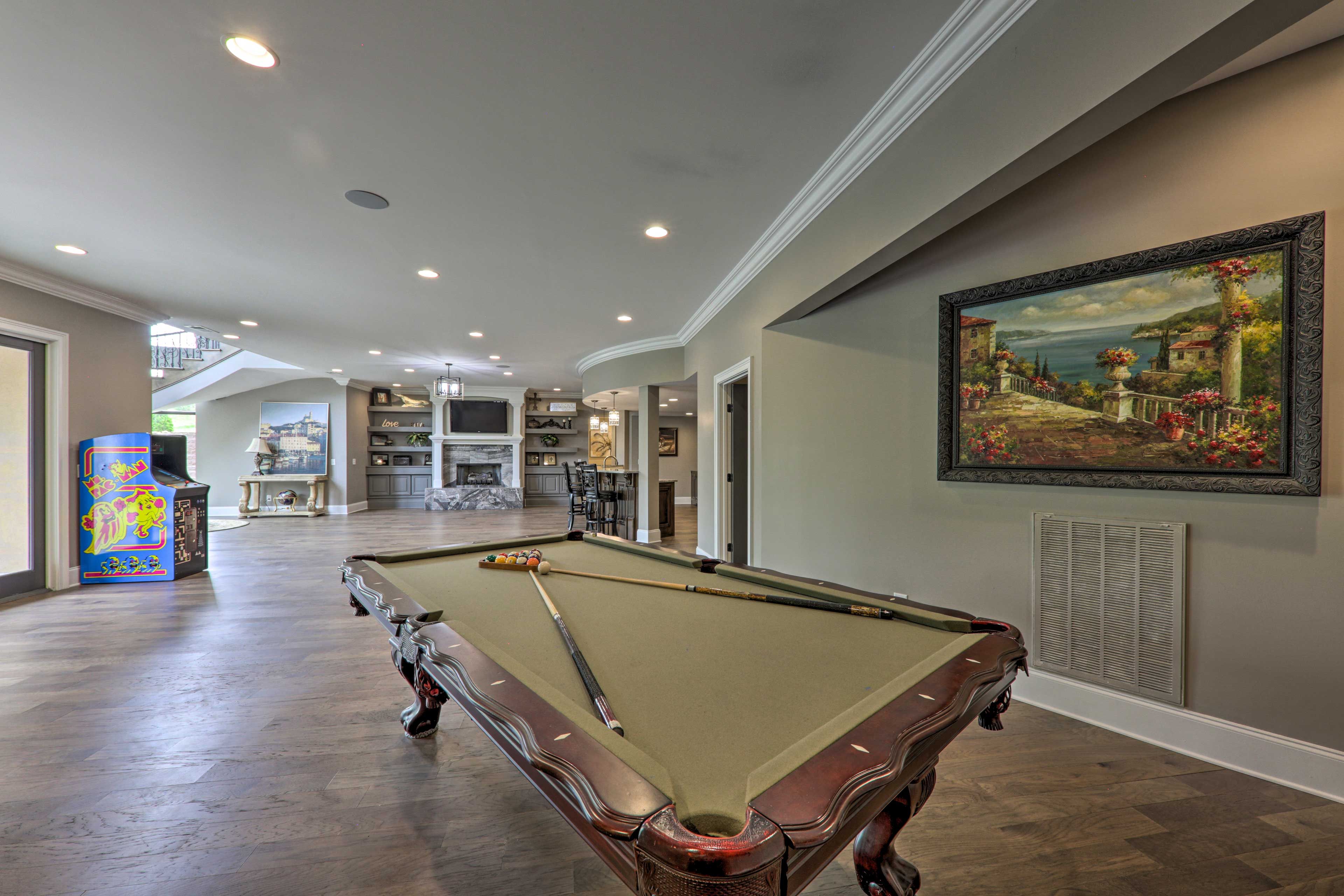 Game Room | Stairs Required for Access
