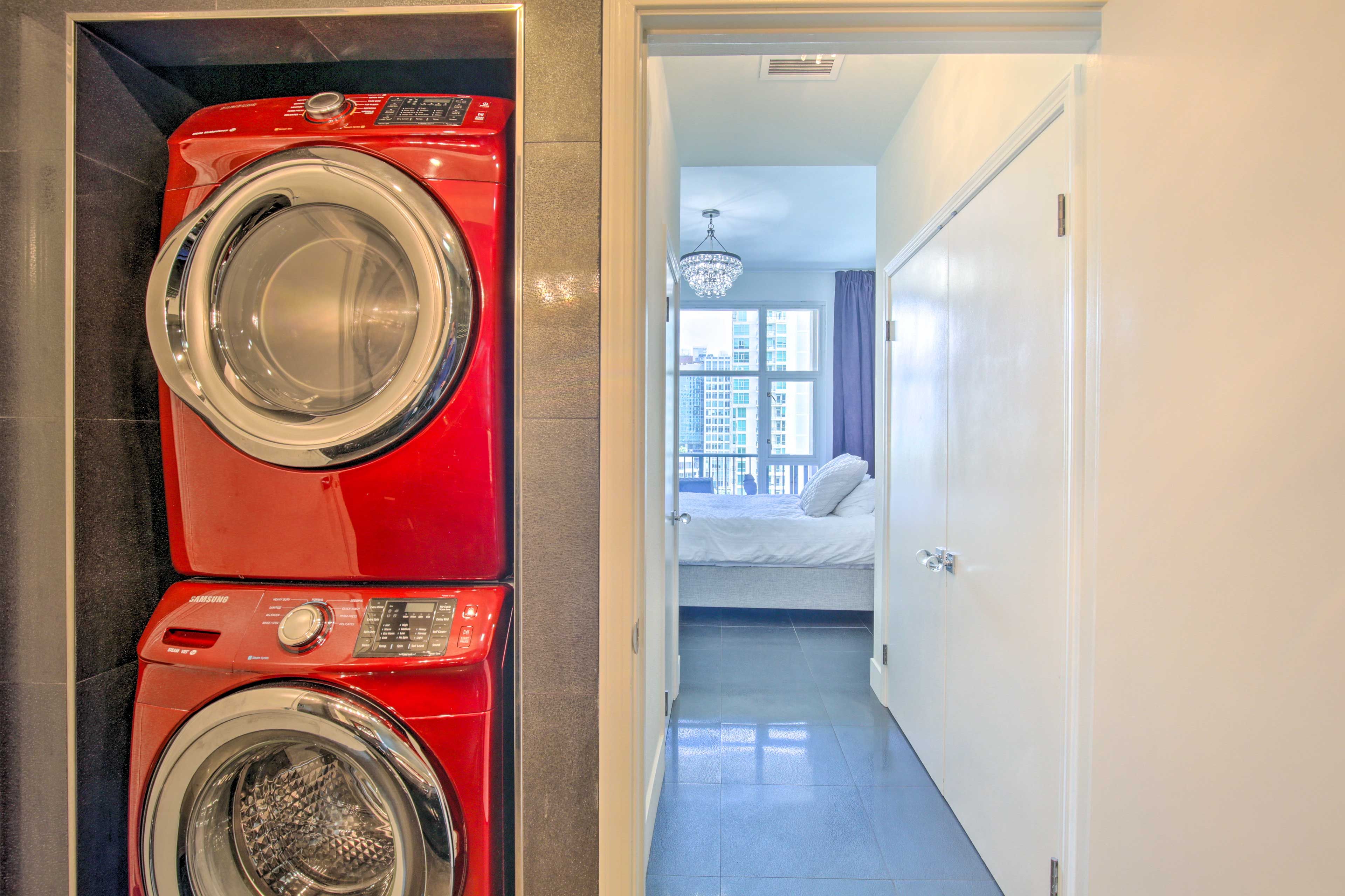Bedroom | In-Unit Laundry Machines