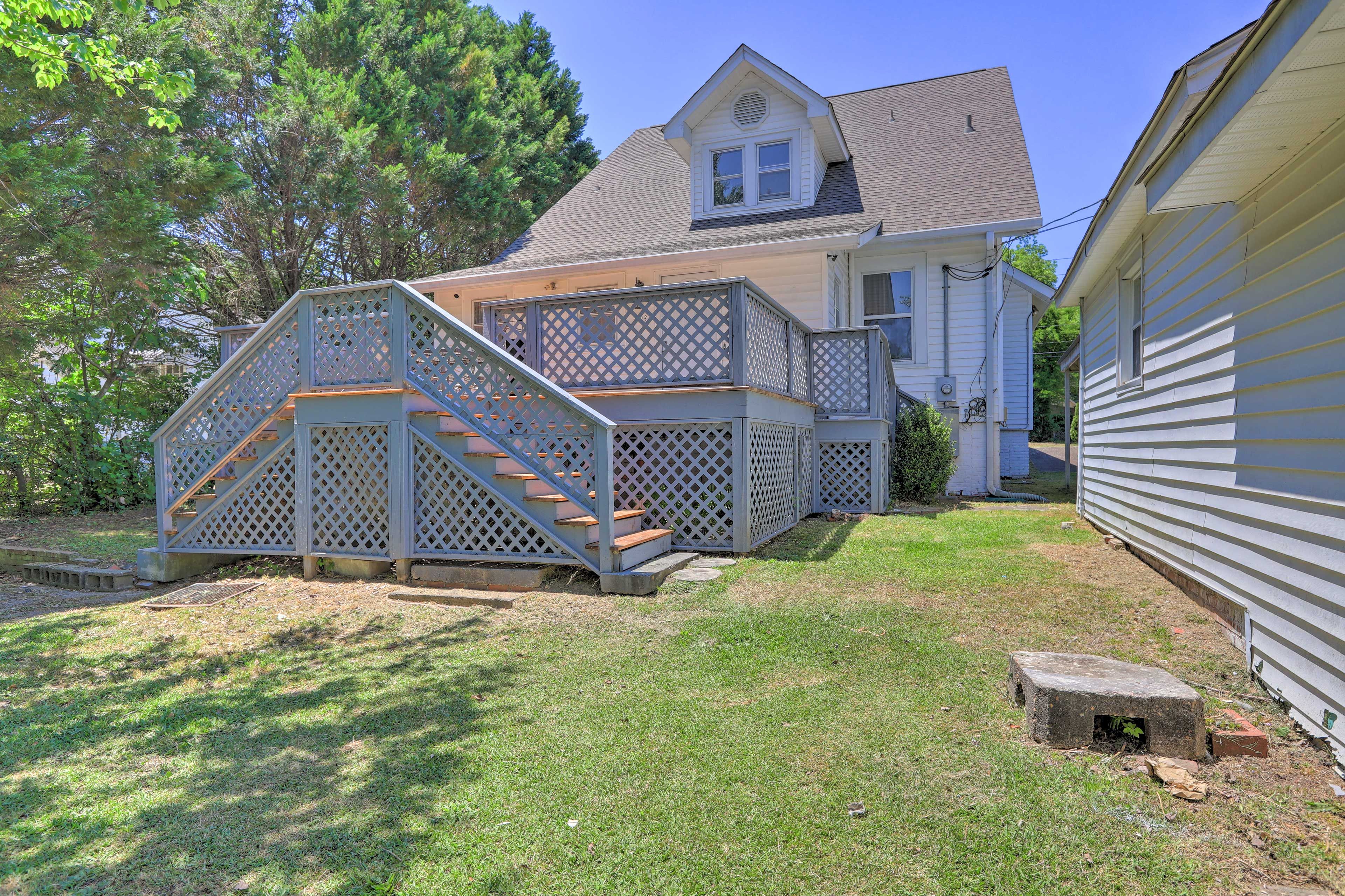 Exterior | Private Yard