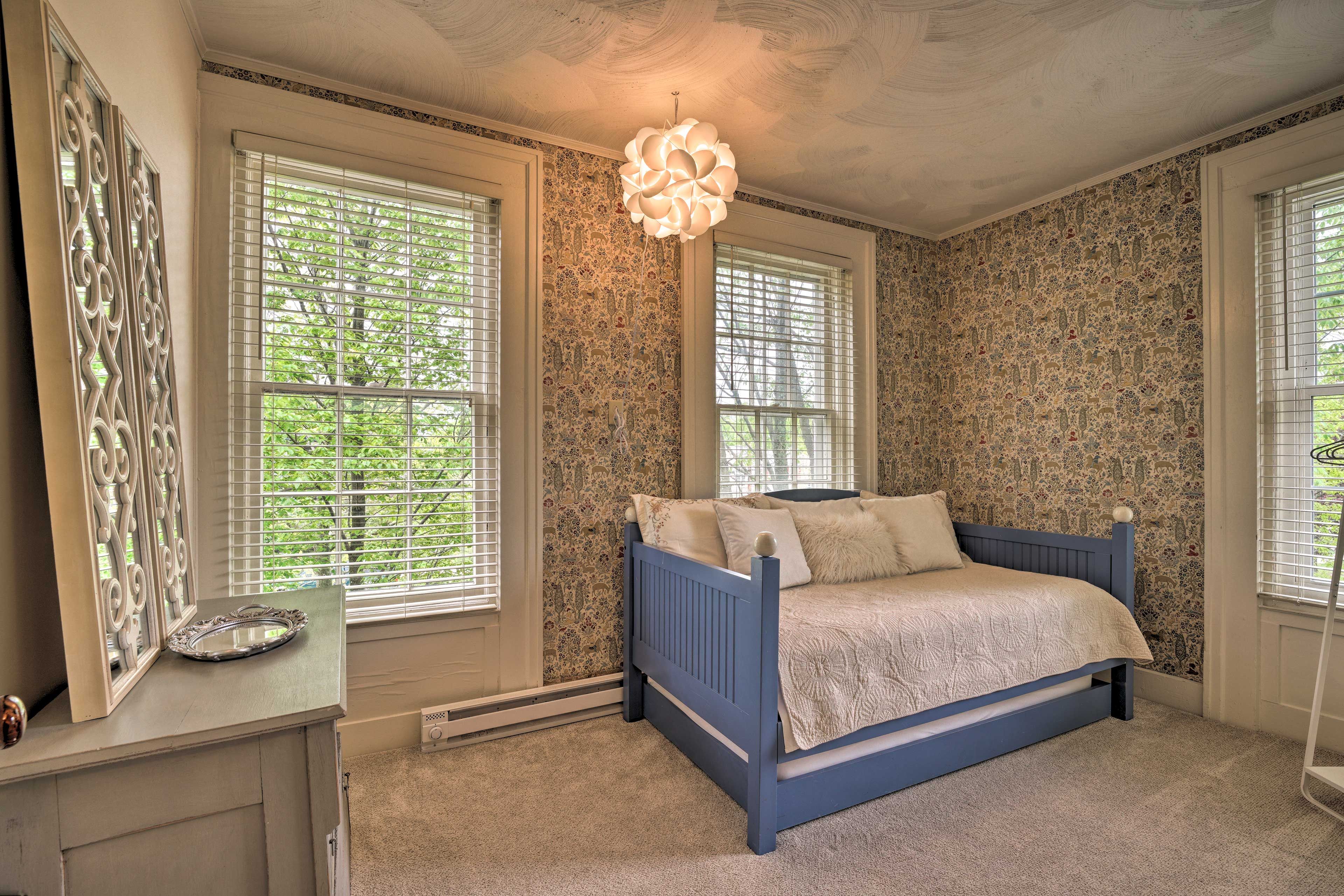 Bedroom 4 | Twin Daybed w/ Twin Trundle Bed | 2nd Floor | Stairs Required