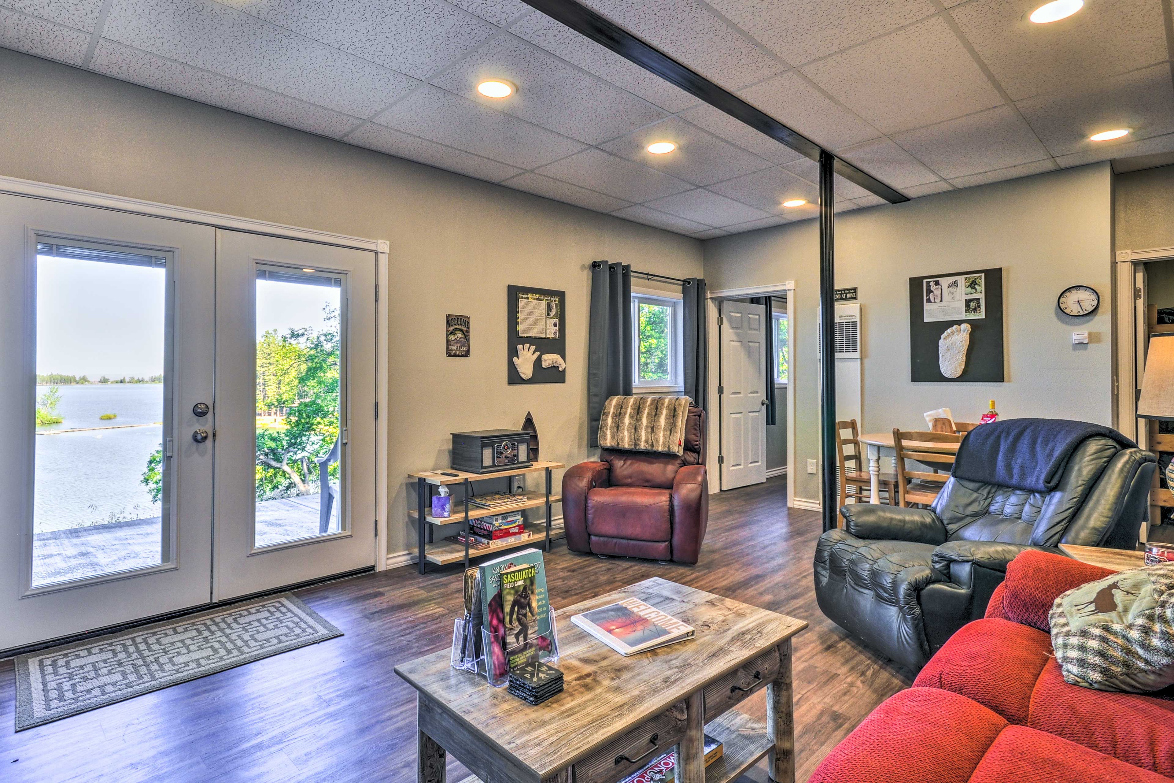 Living Room | Stairs Required for Access
