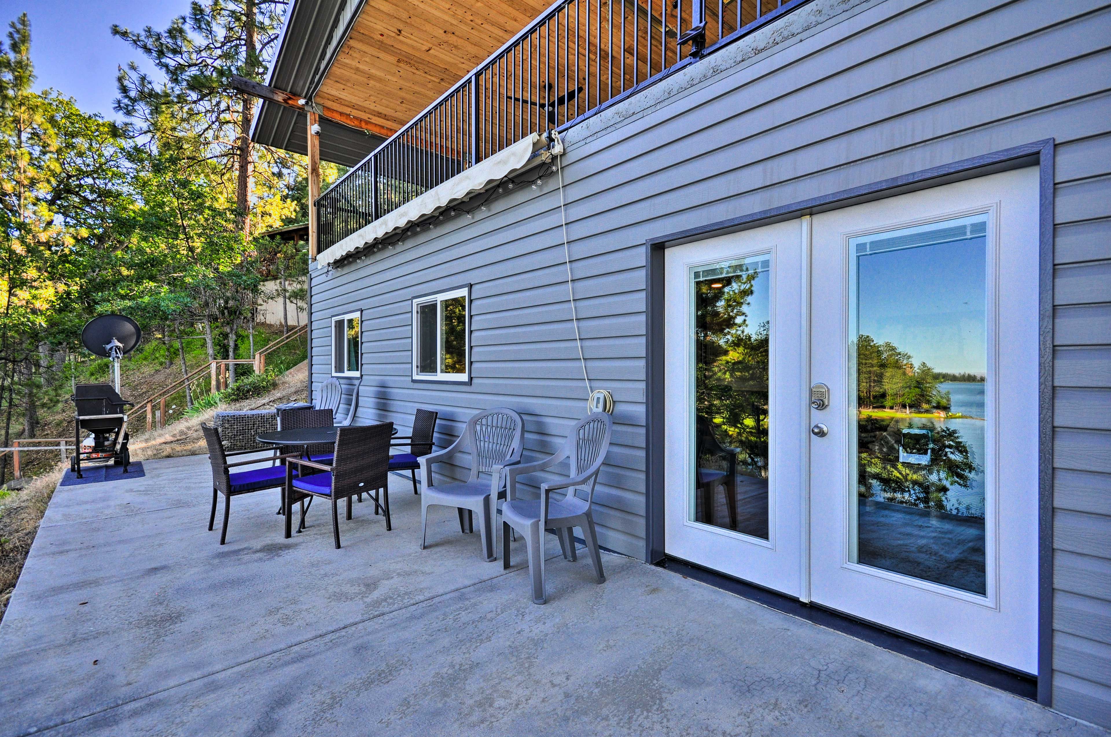 Apartment Exterior | Lower-Level Patio Only