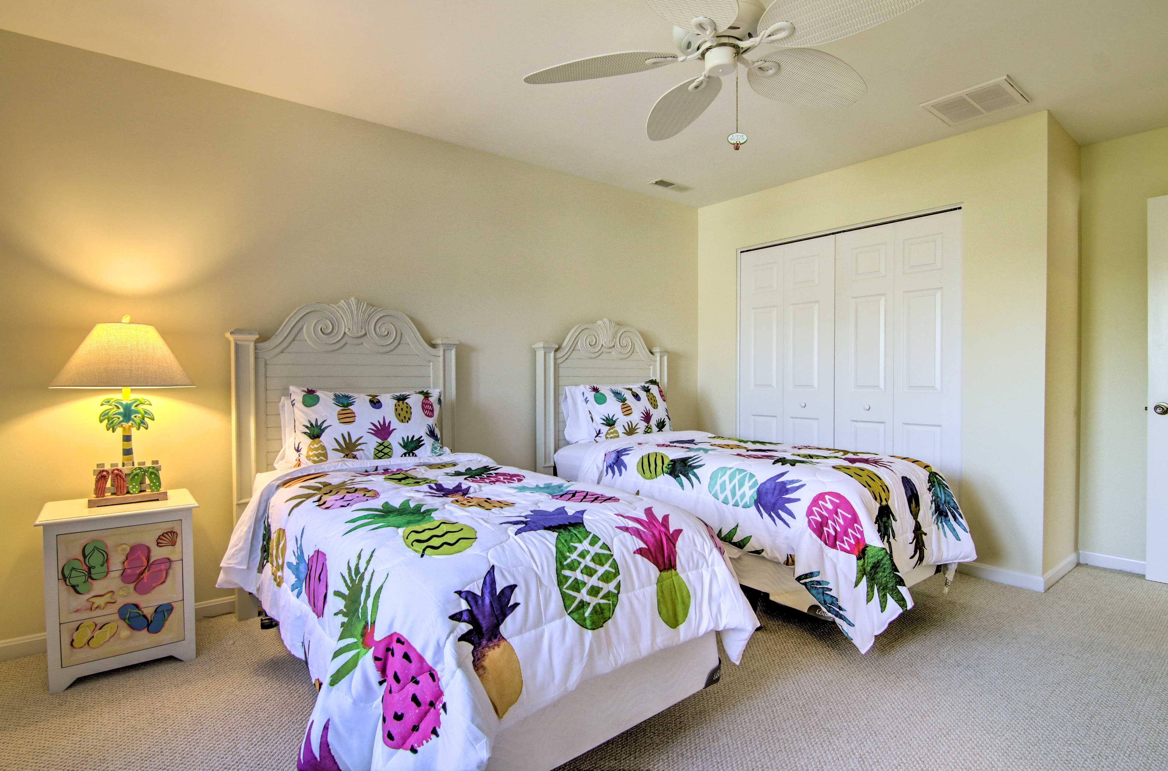 Bedroom 4 | 2 Twin Beds