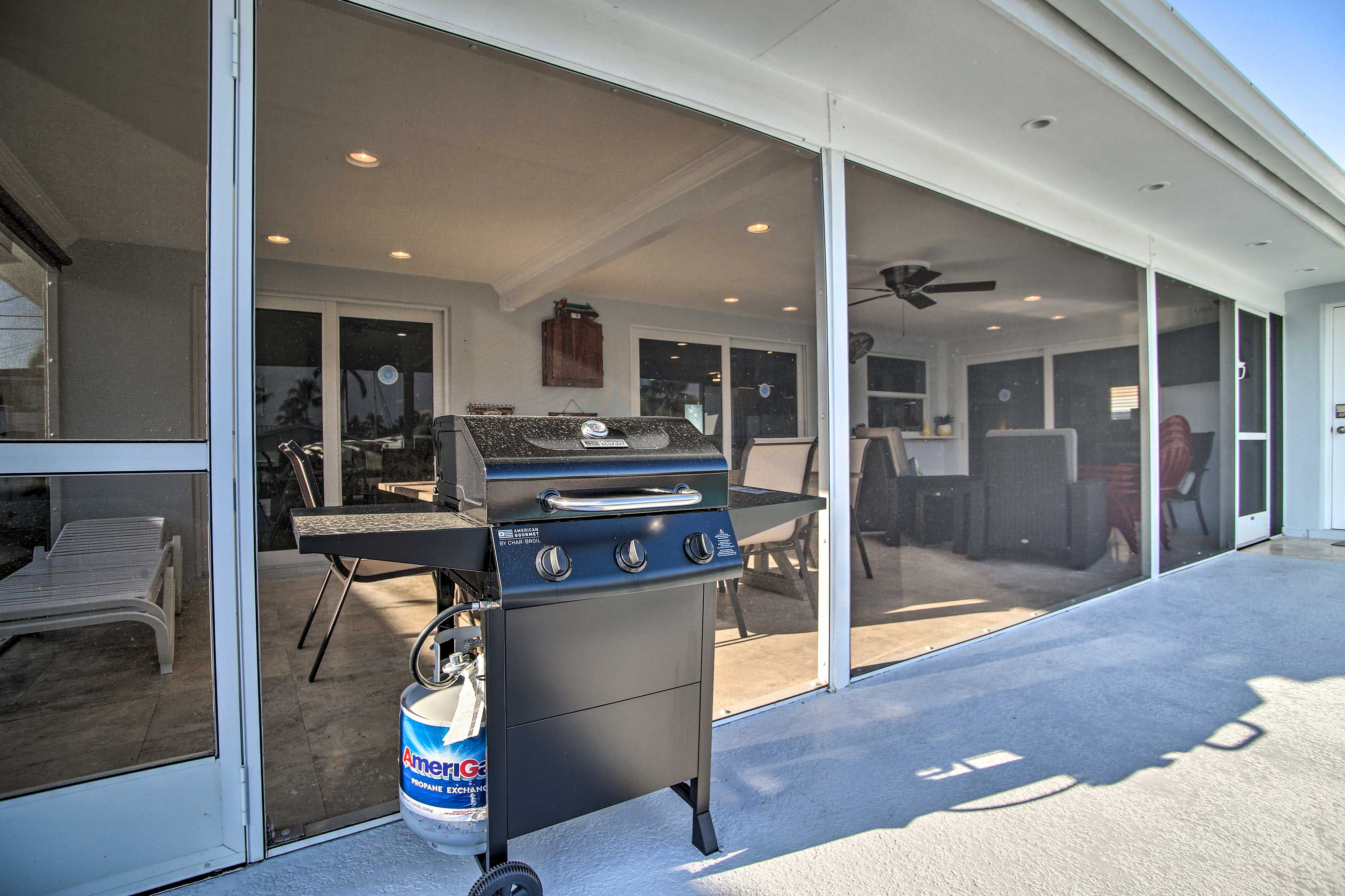Outdoor Living Area | Gas Grill