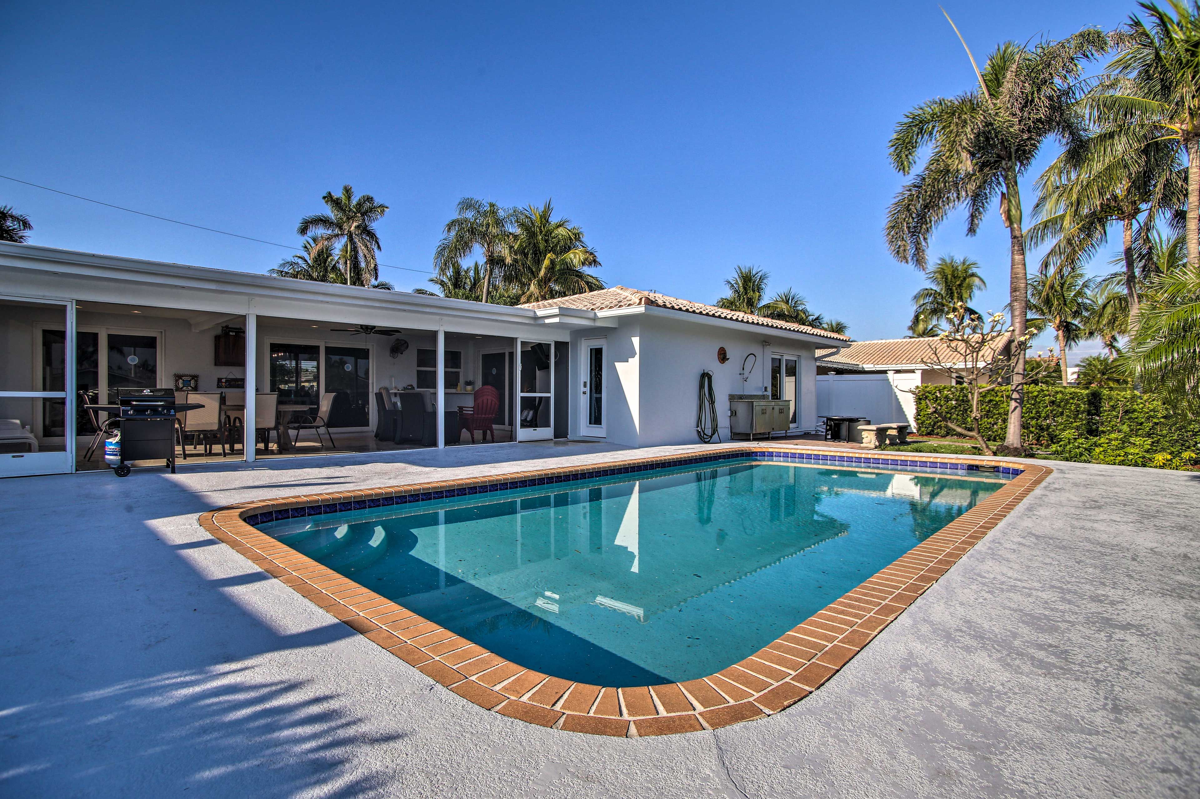 Pompano Beach Vacation Rental | 3BR | 2BA | Single Story | 1,800 Sq Ft