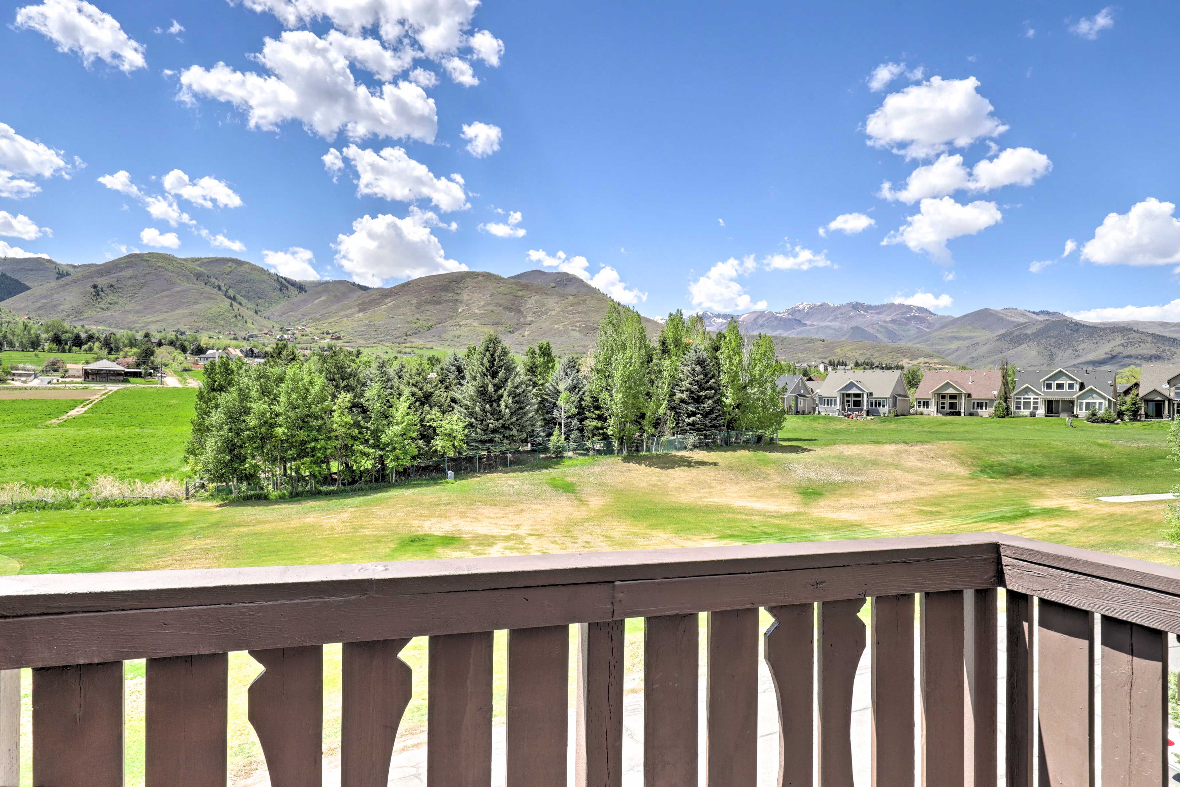 Mountain + Golf Course Views