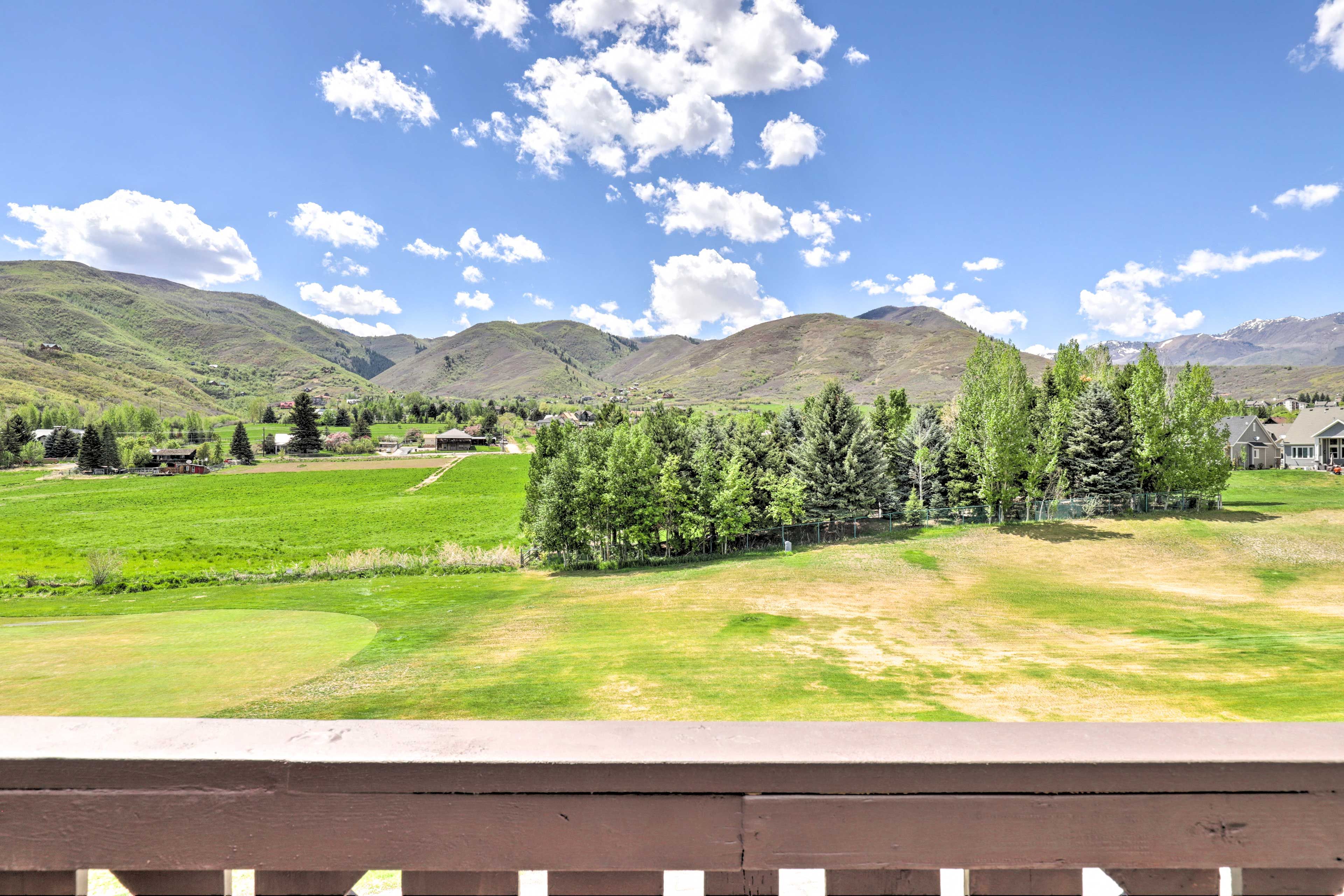 Mountain + Golf Course Views