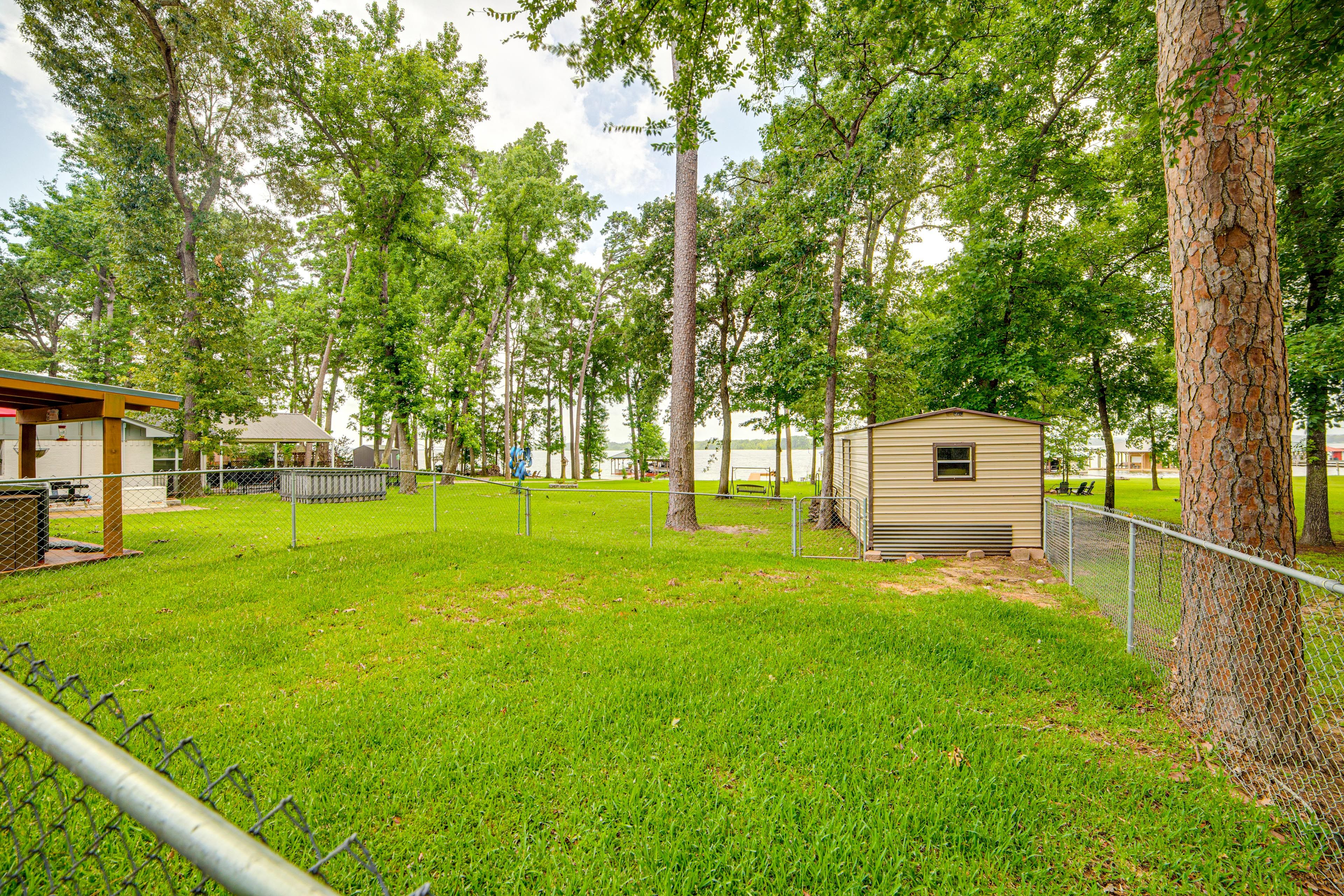 Fenced Yard