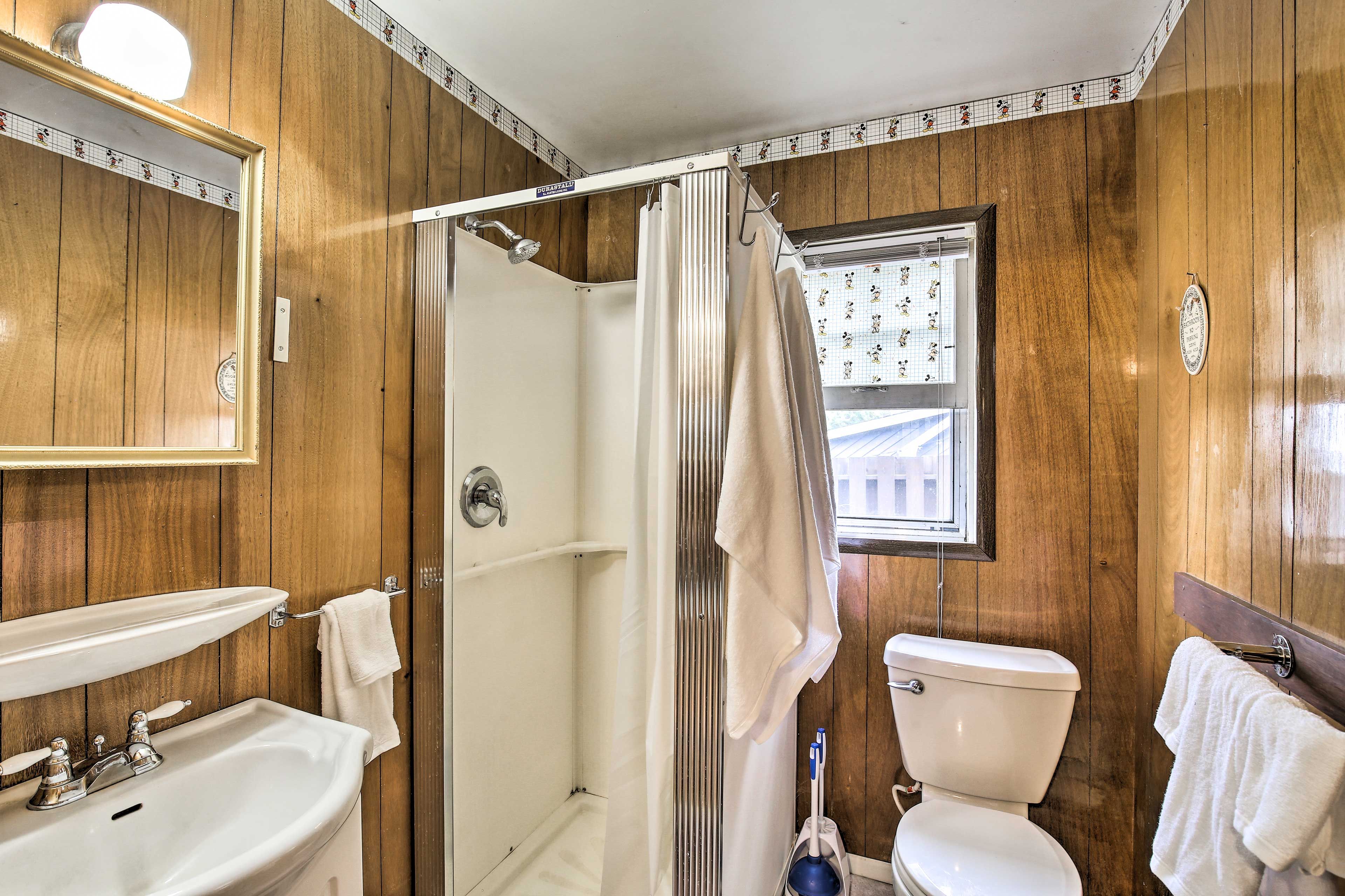 Bathroom | Complimentary Toiletries | Hair Dryer | Towels Provided