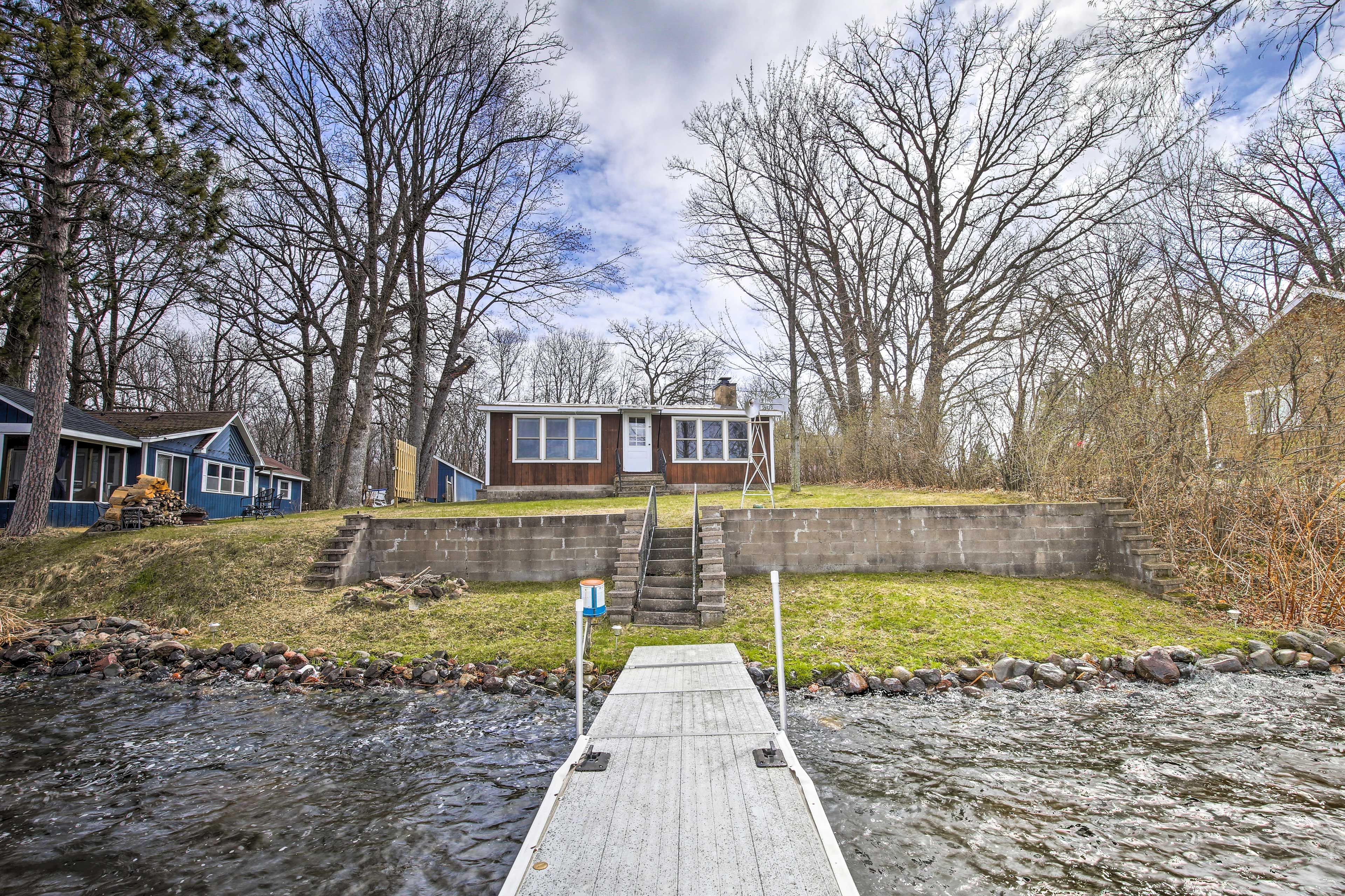 Private Dock | Stairs Required to Access