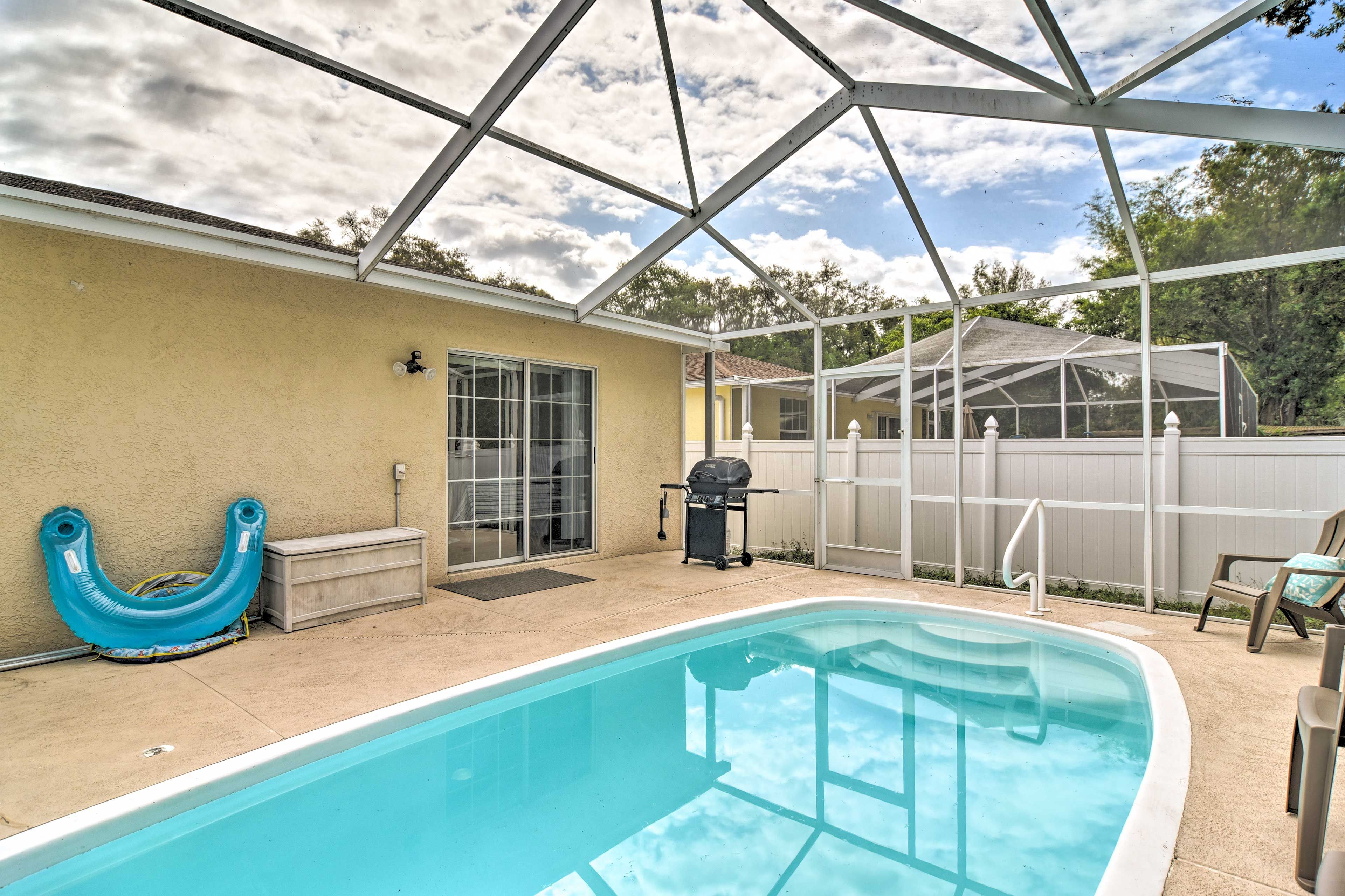Private Backyard | Pool is Not Heated