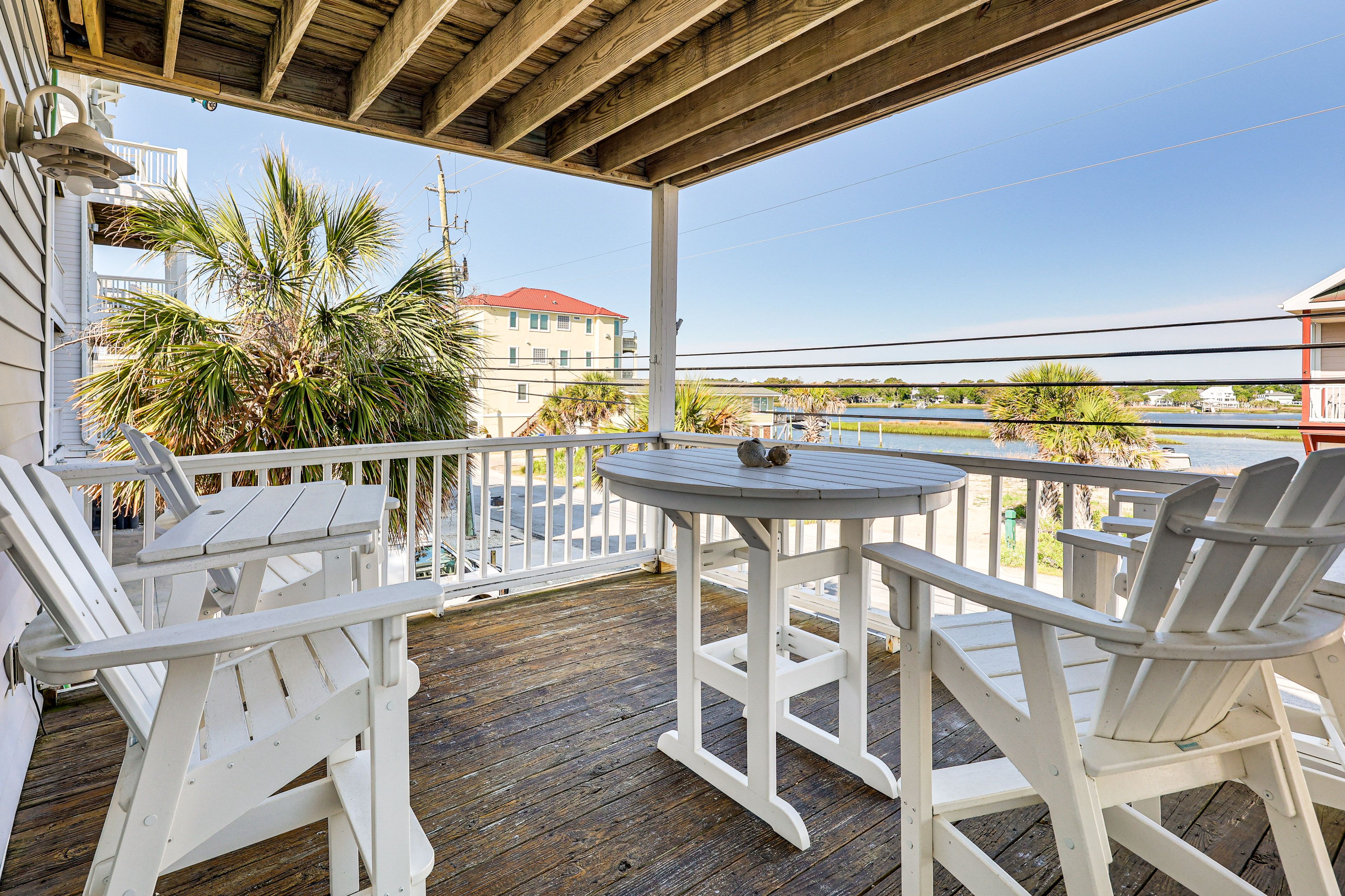 Private Deck | Steps Required to Access