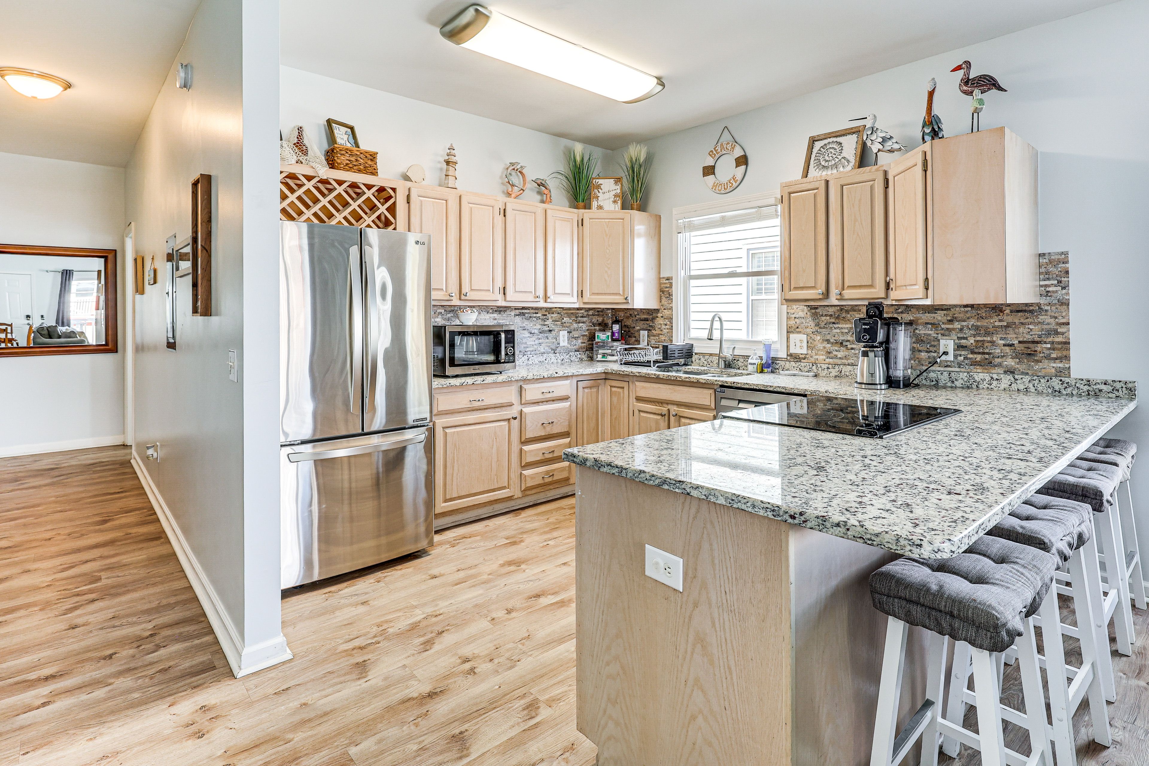 Kitchen | Fully Equipped | Stainless Steel Appliances