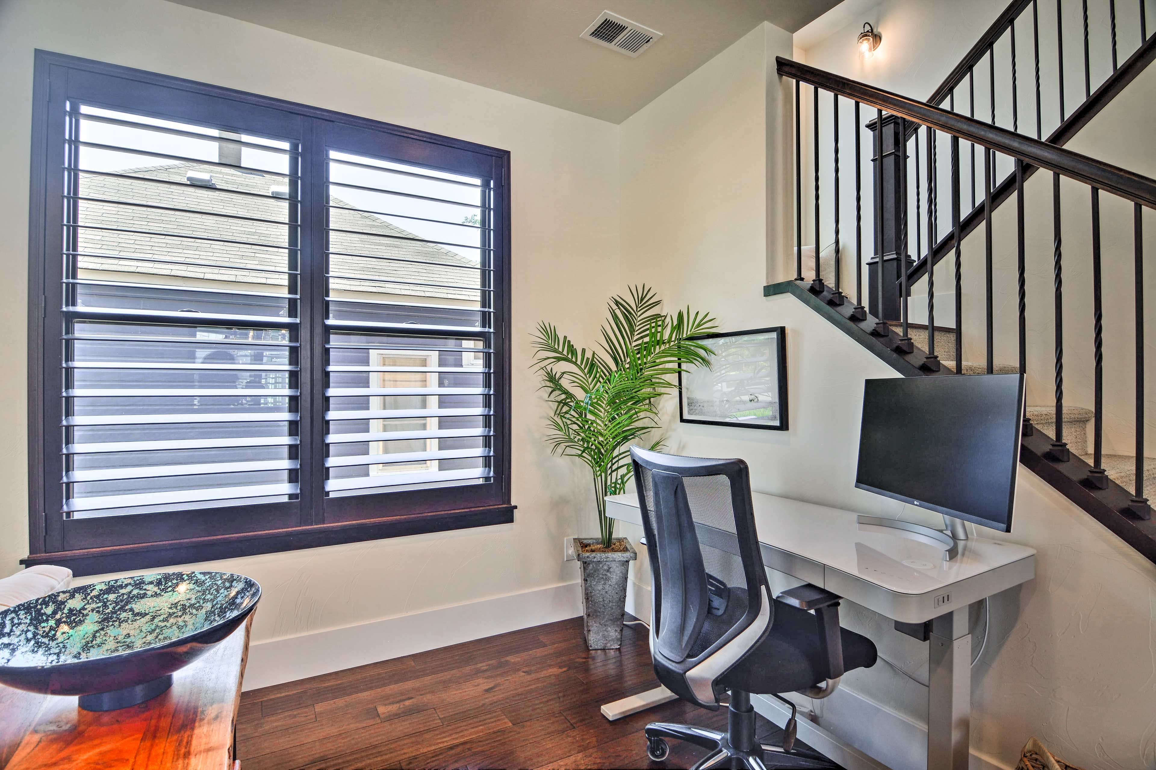 Laptop-Friendly Workspace | Adjustable Desk