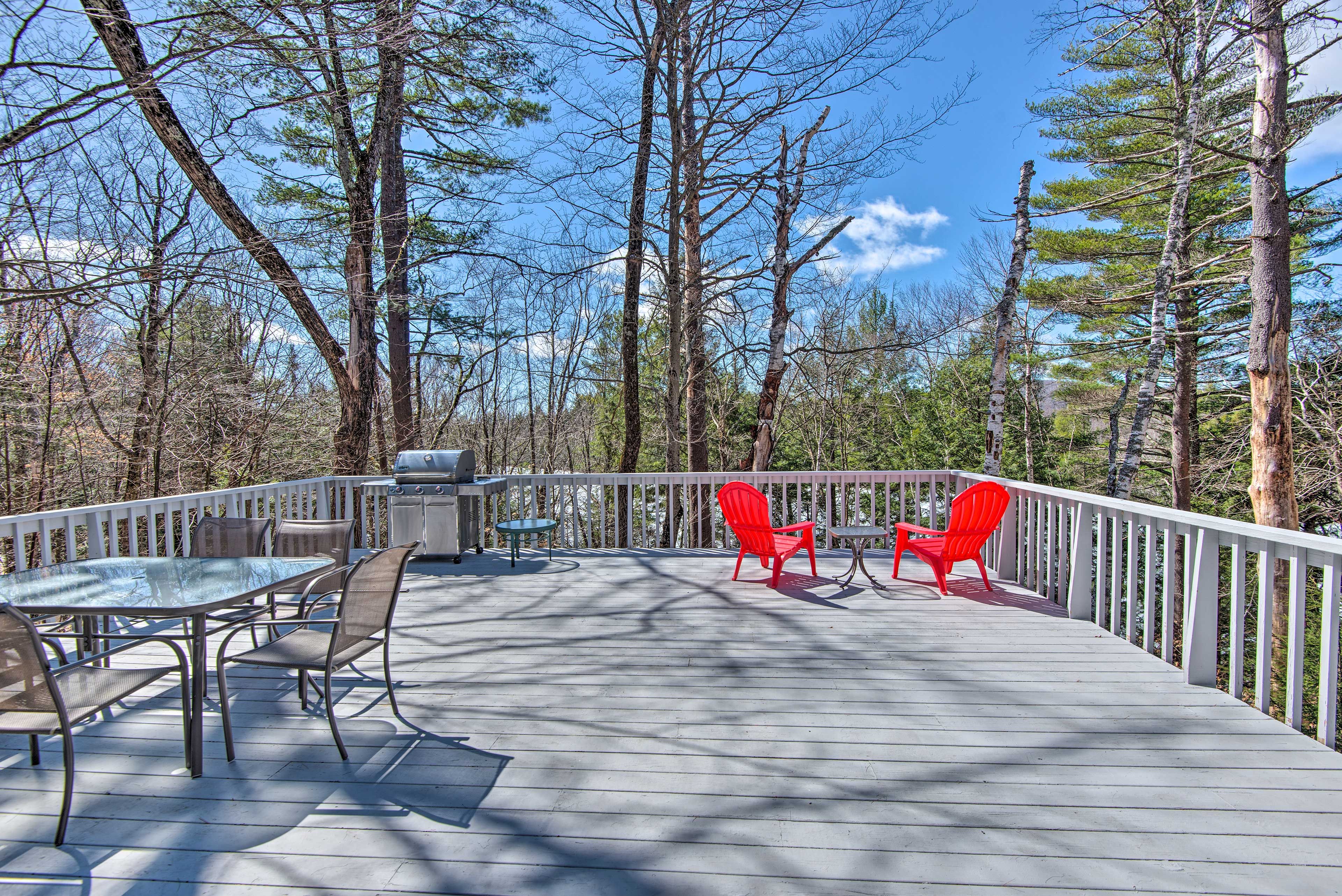 Private Deck | Pond Views