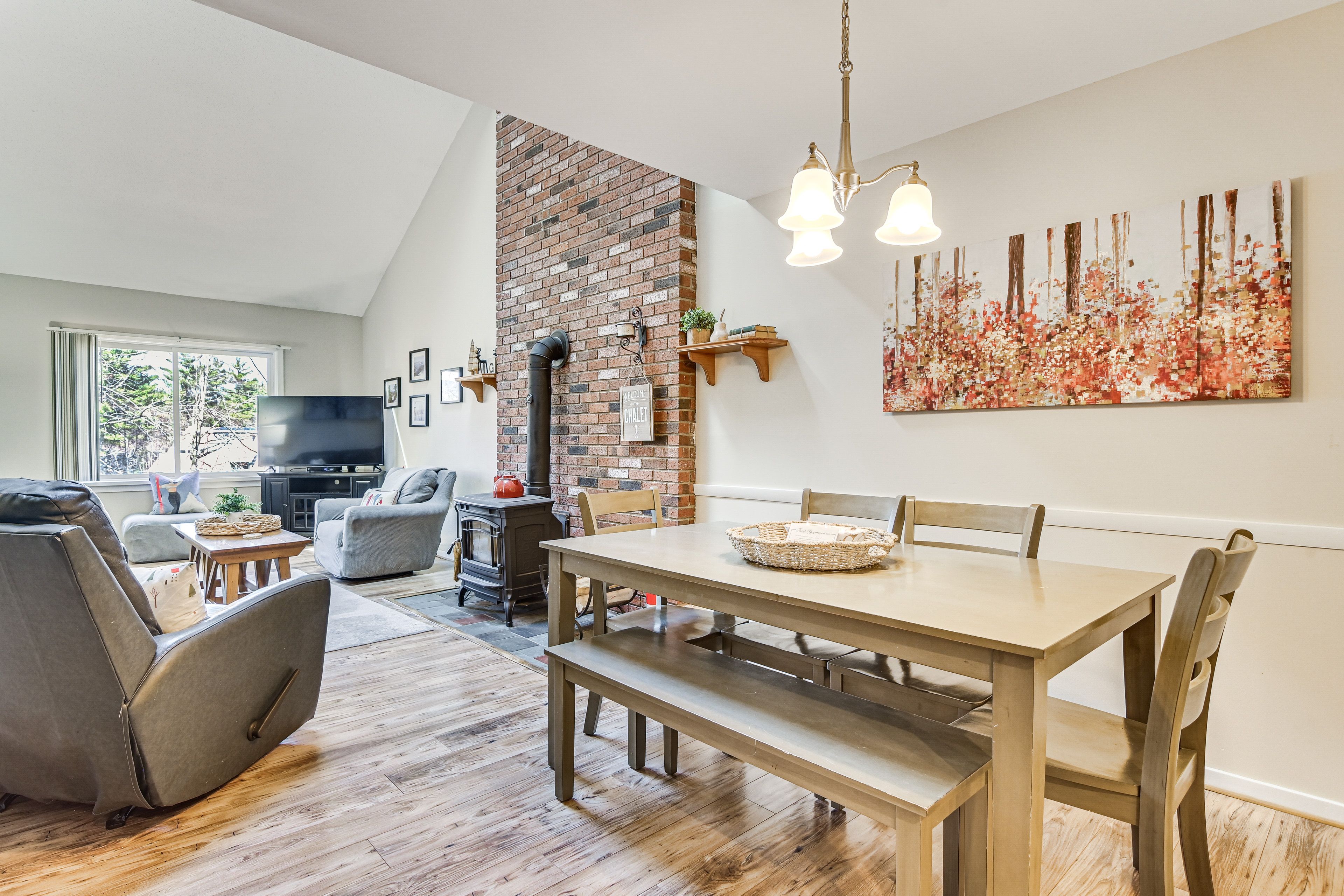 Property Interior | Wood-Burning Stove