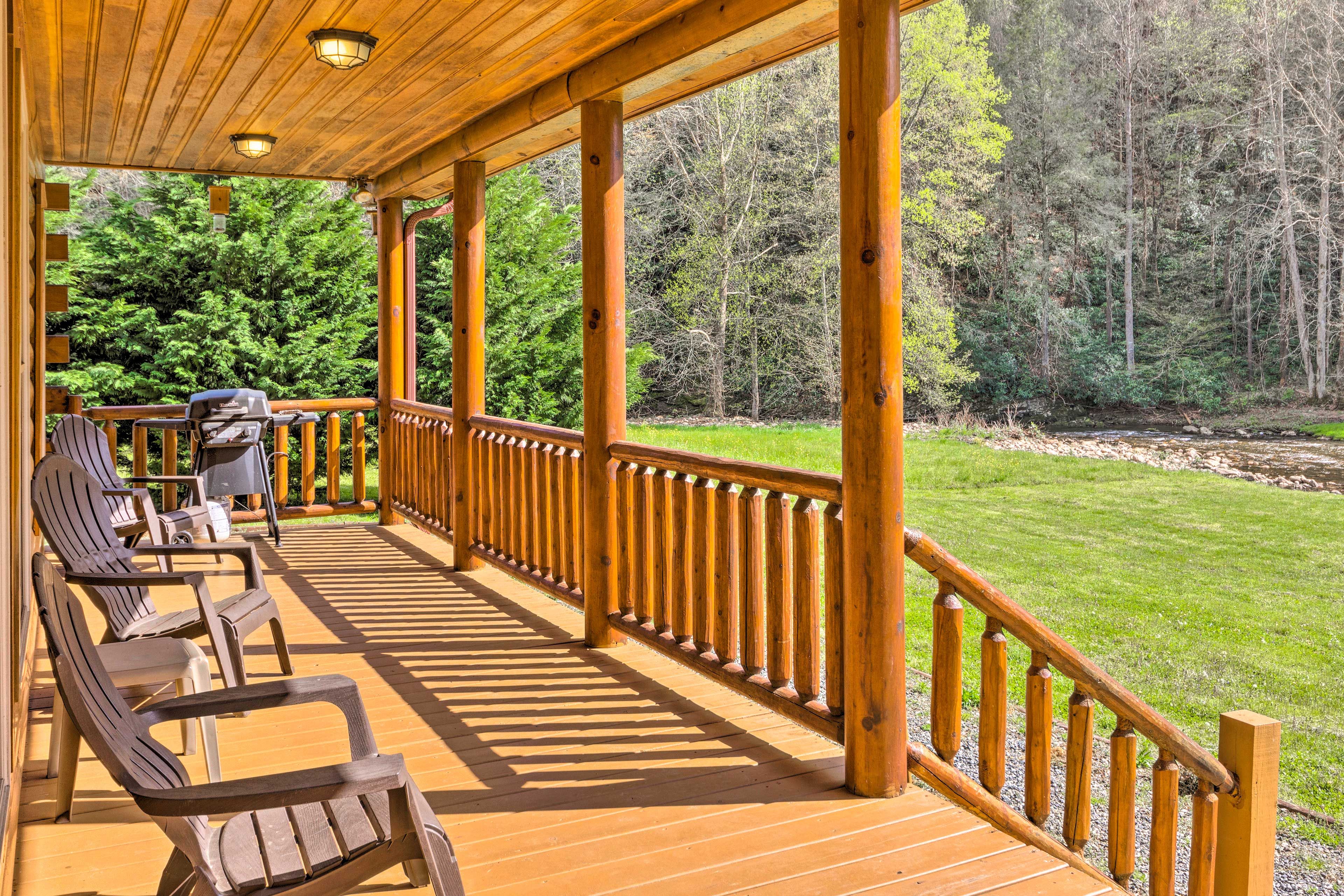 Private Porch | Stairs Required for Access