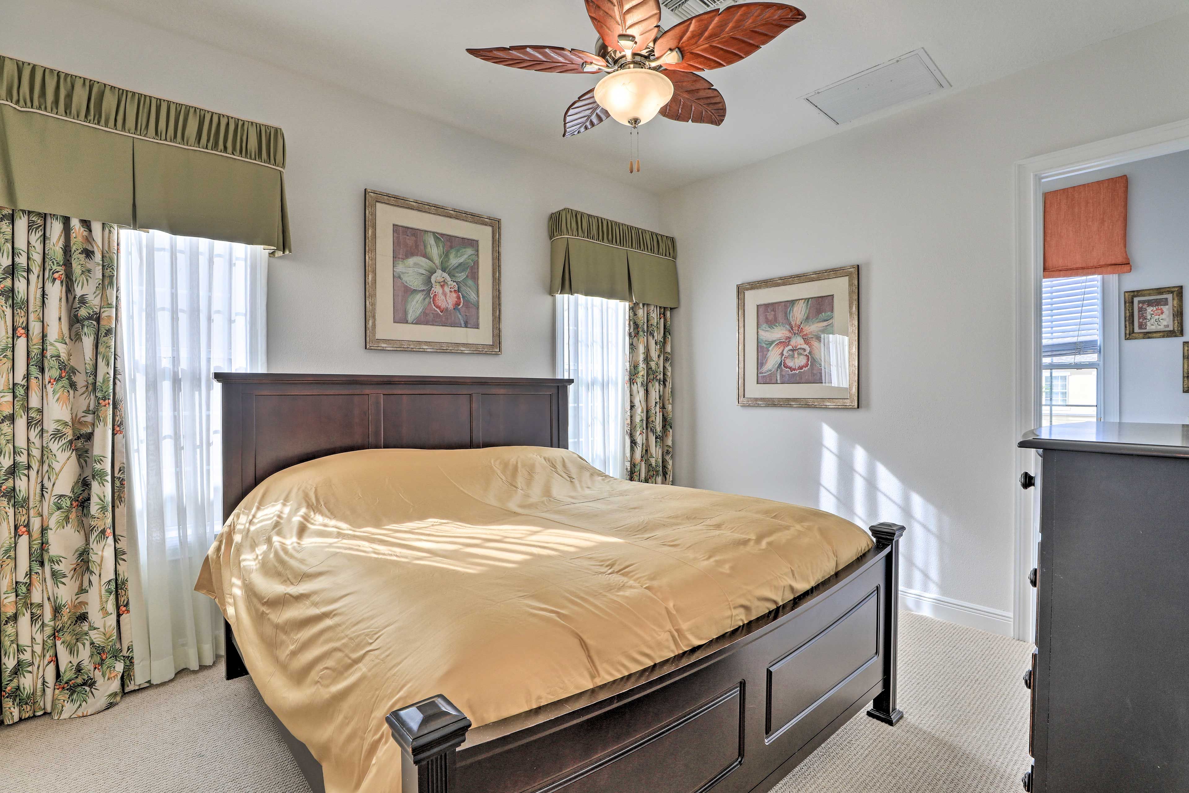 Bedroom 5 | 2nd Unit | Upper Level | King Bed