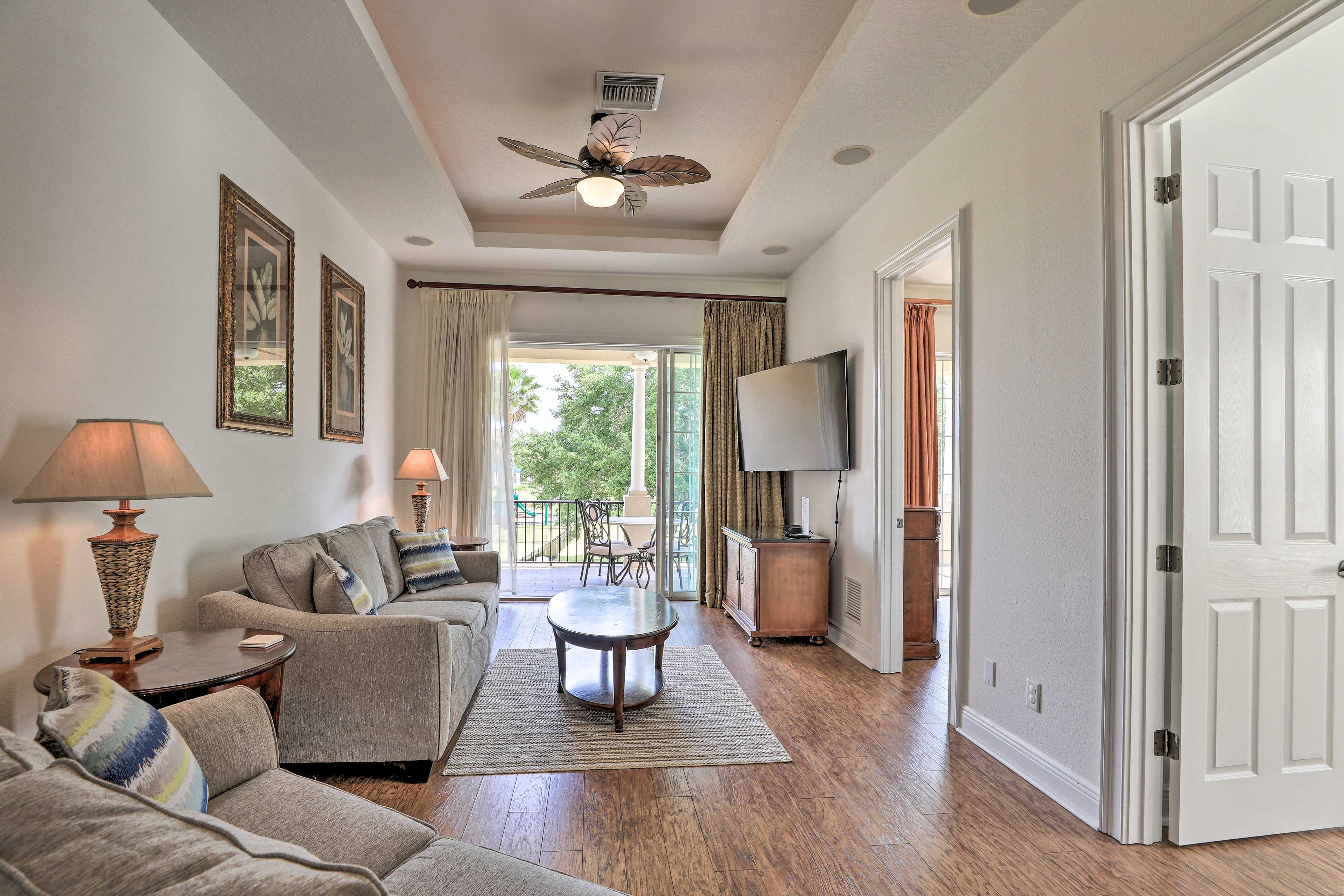 Theater Room | 1st Unit | Upper Level | 2 Sleeper Sofas