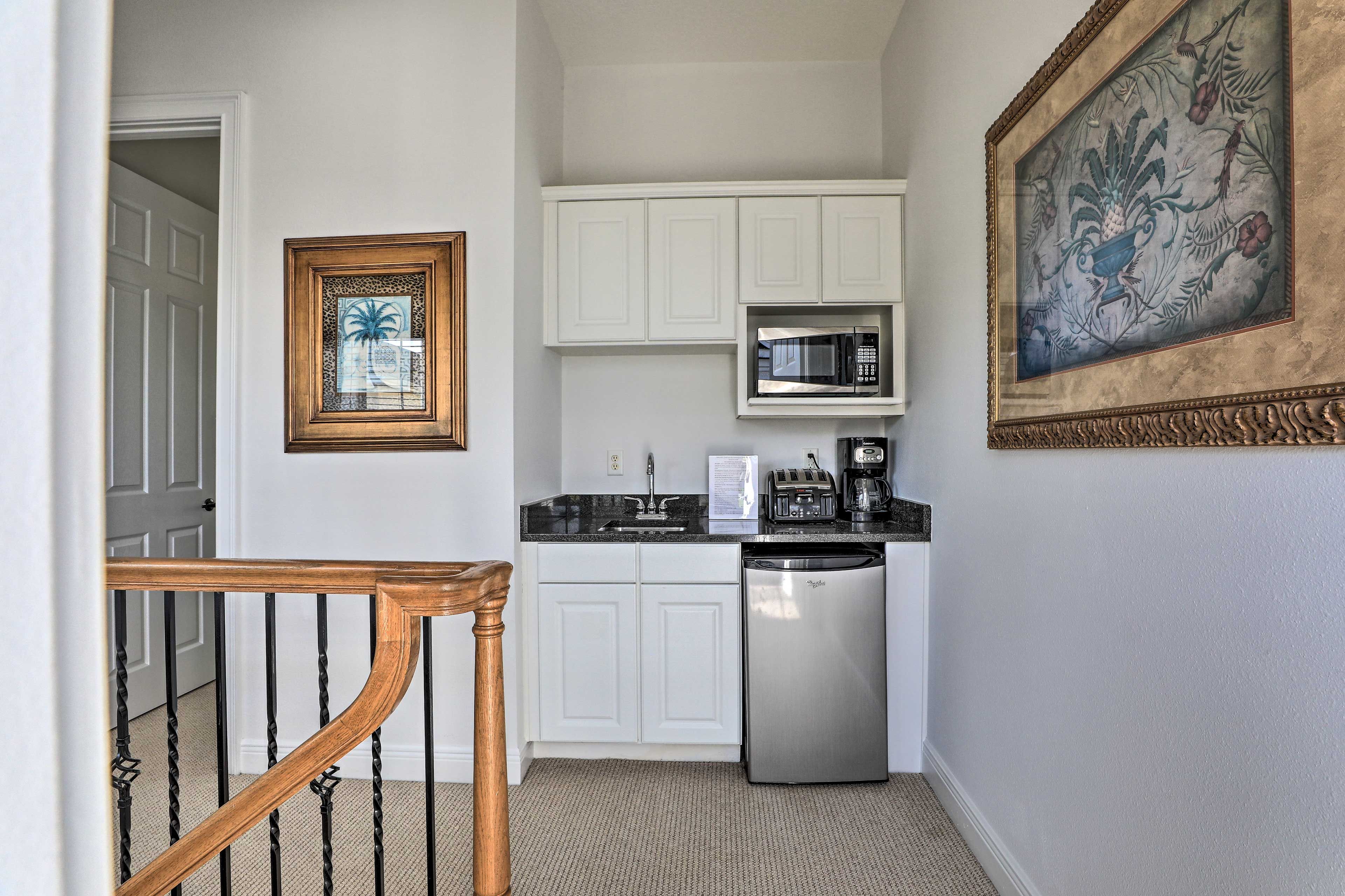 Kitchenette | 2nd Unit | Upper Level | Drip Coffee Maker