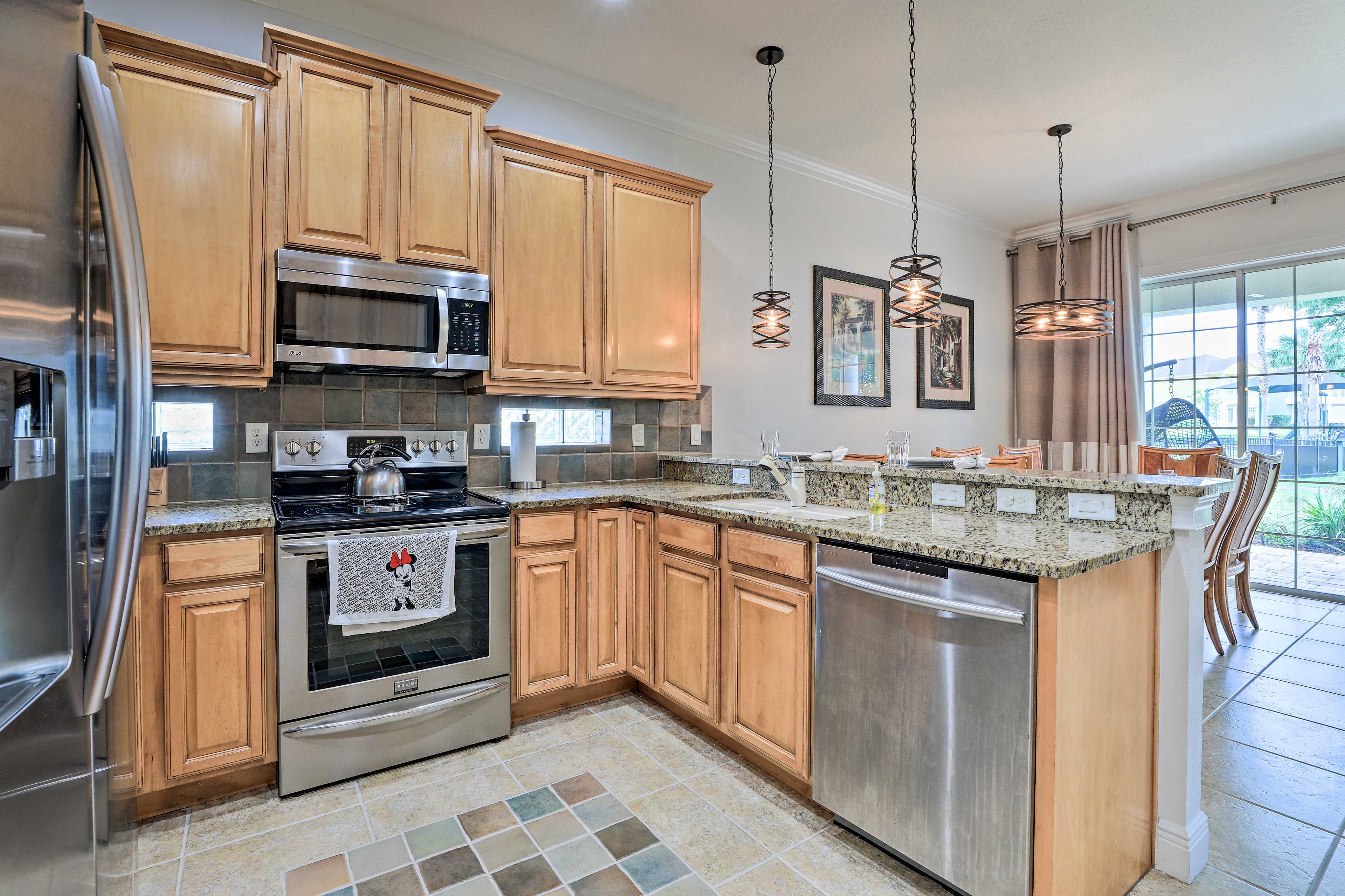 Fully Equipped Kitchen | Keurig Coffee Maker