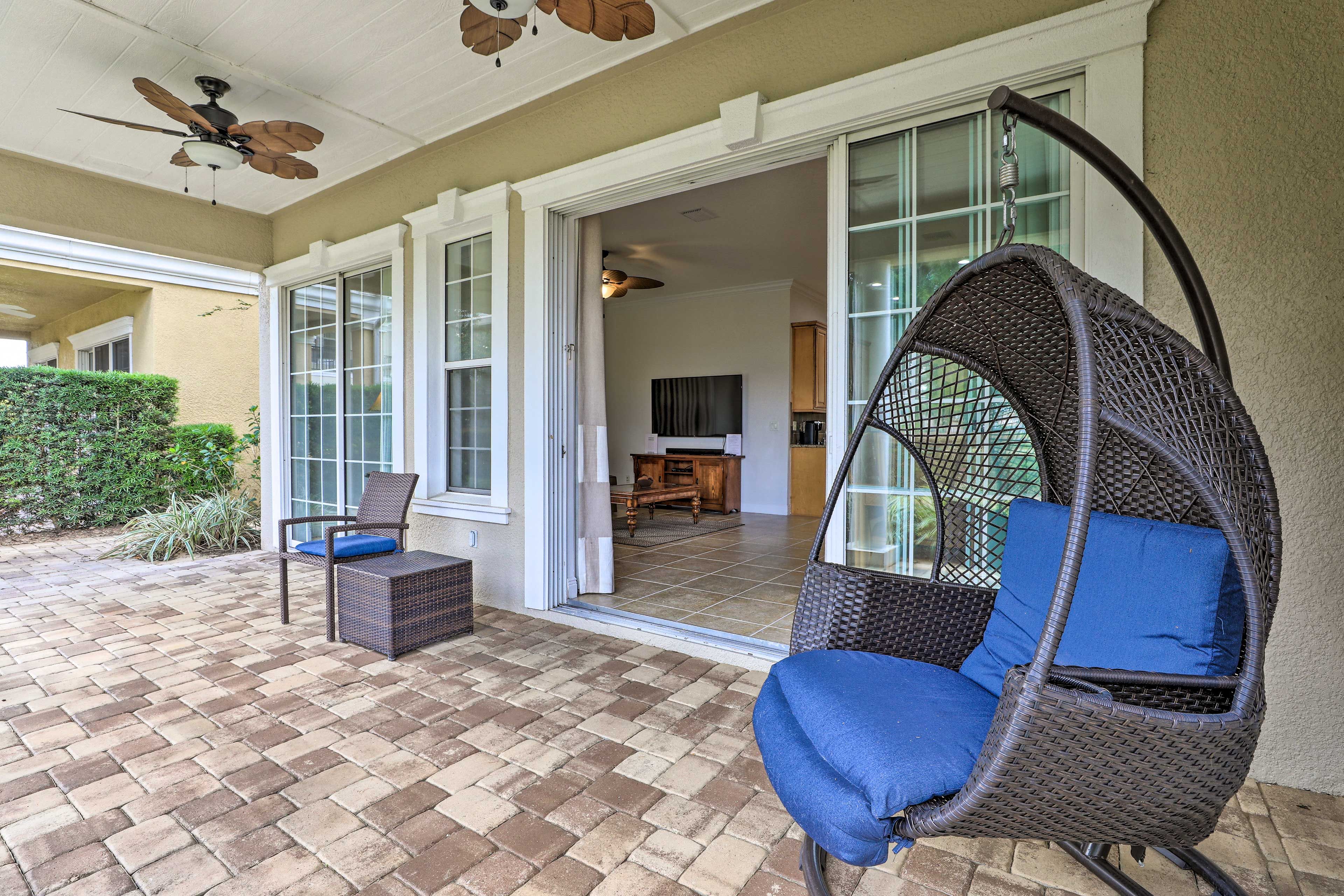 Covered Patio | 1st Unit | Lower Level