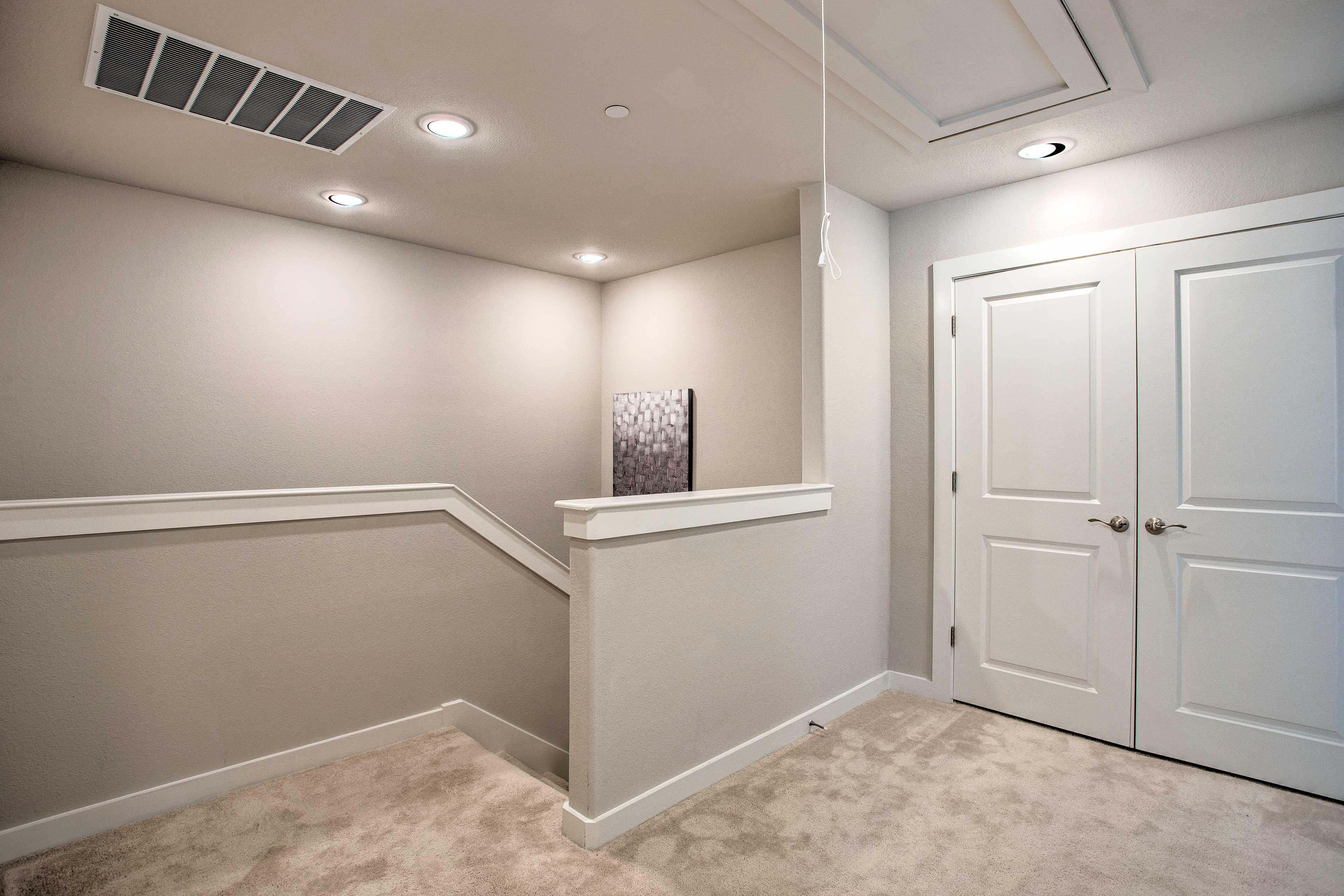 2nd-Floor Landing | Stairs Required to Access All Bedrooms & Full Bathrooms
