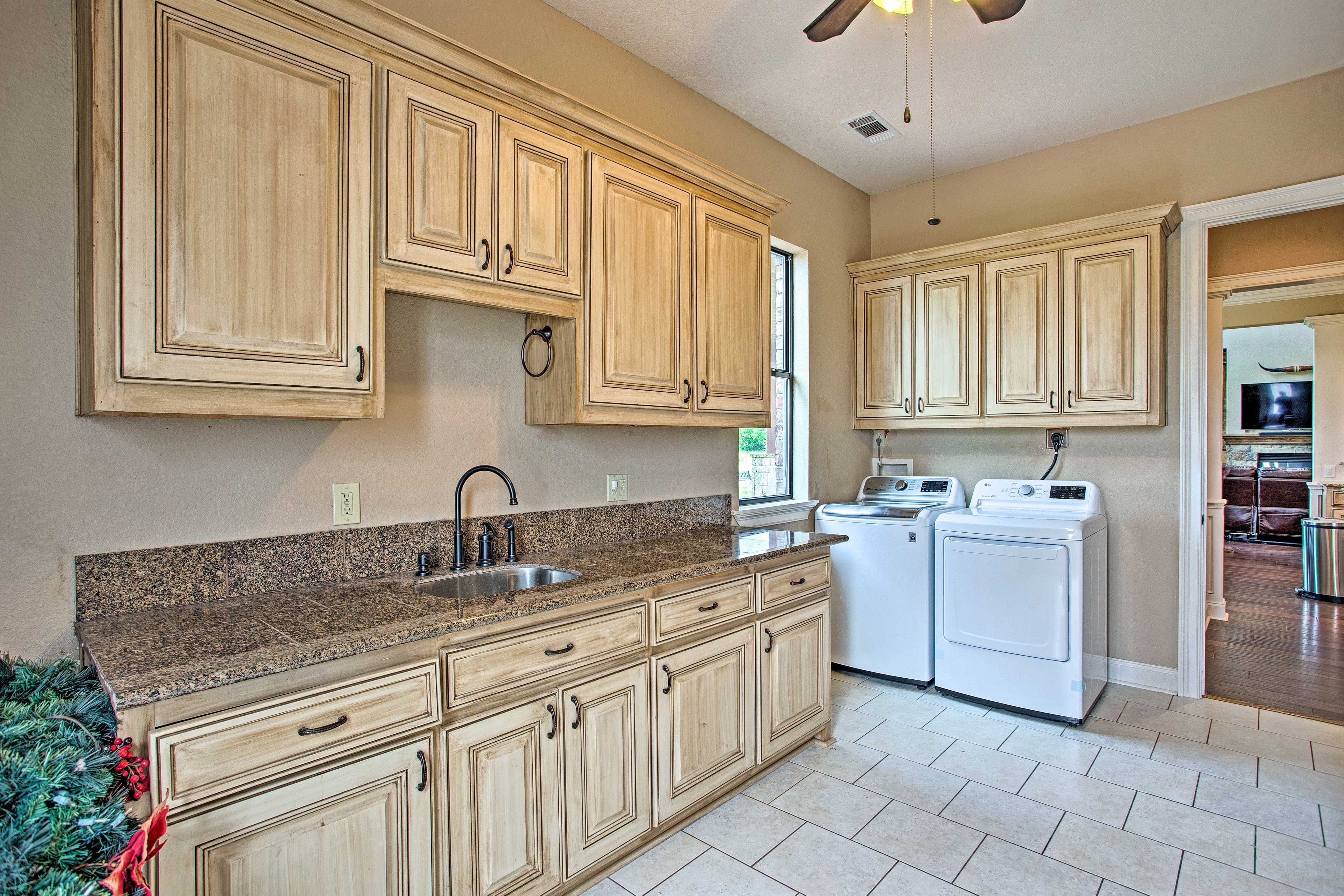 Laundry Room | 1st Floor | Laundry Detergent | Iron & Board