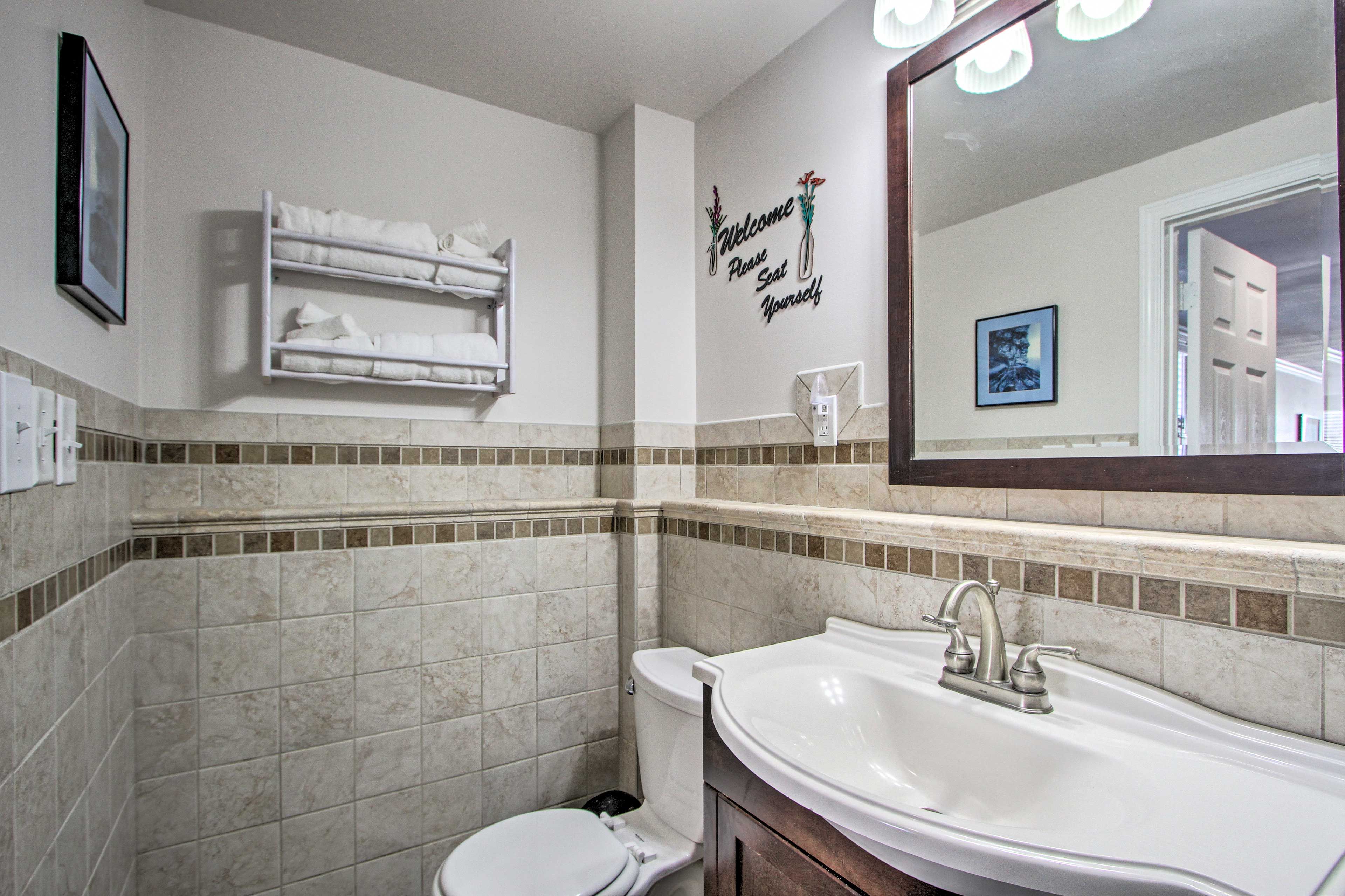 Bathroom | Towels Provided