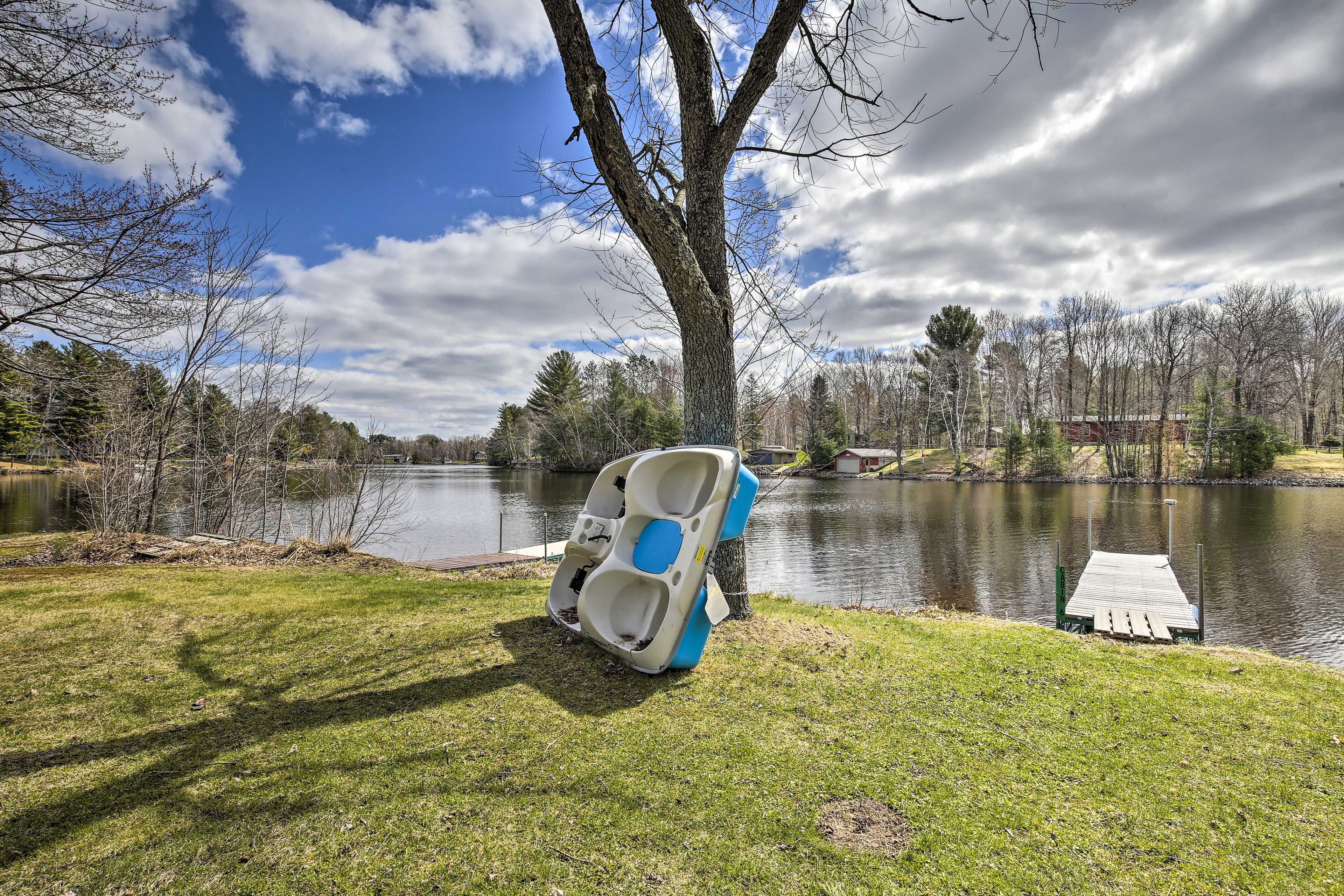 Lake Holcombe Vacation Rental | 1-Story Cabin | 2BR | 1BA | 750 Sq Ft