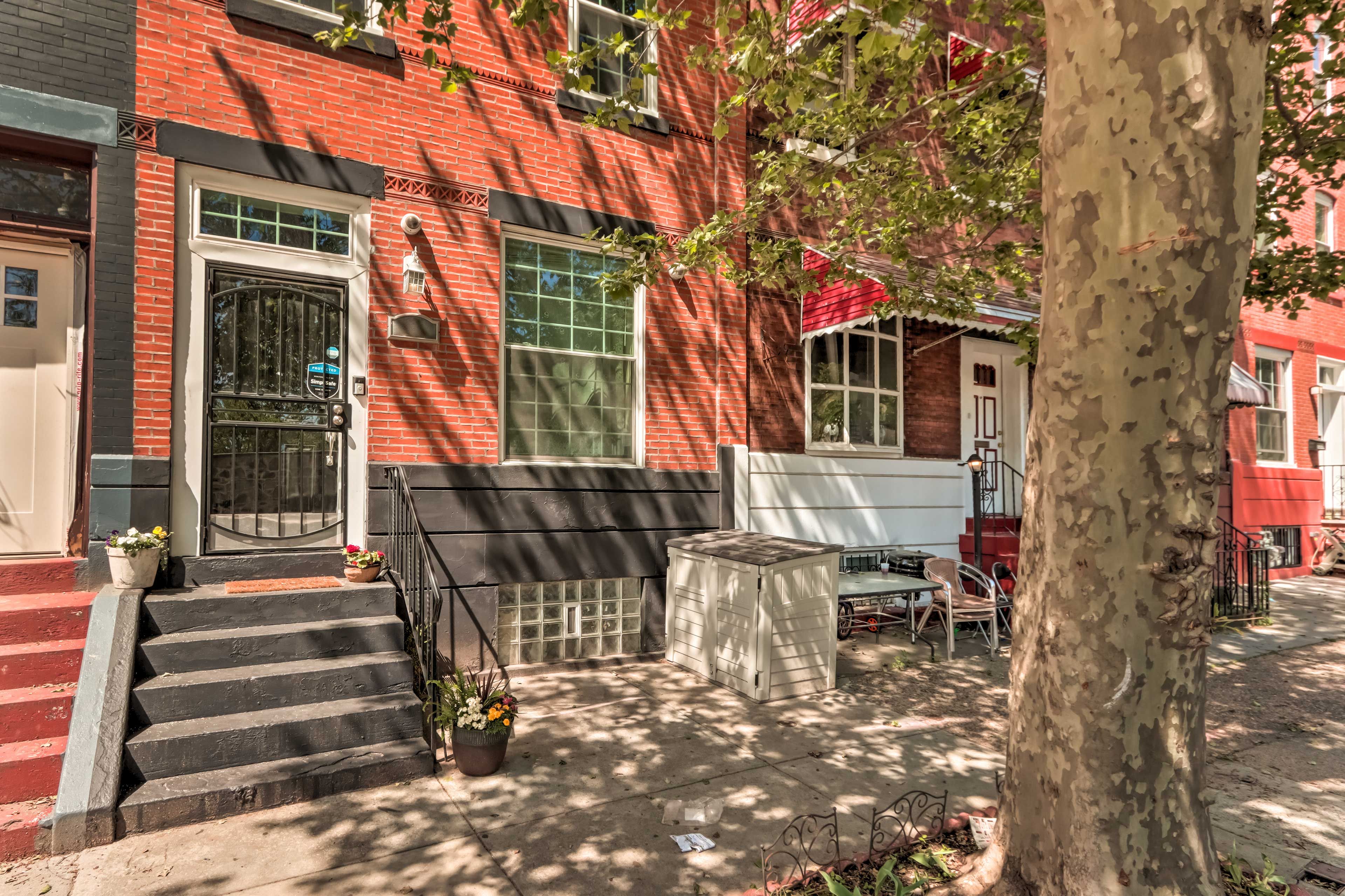 Townhome Exterior | Stairs Required